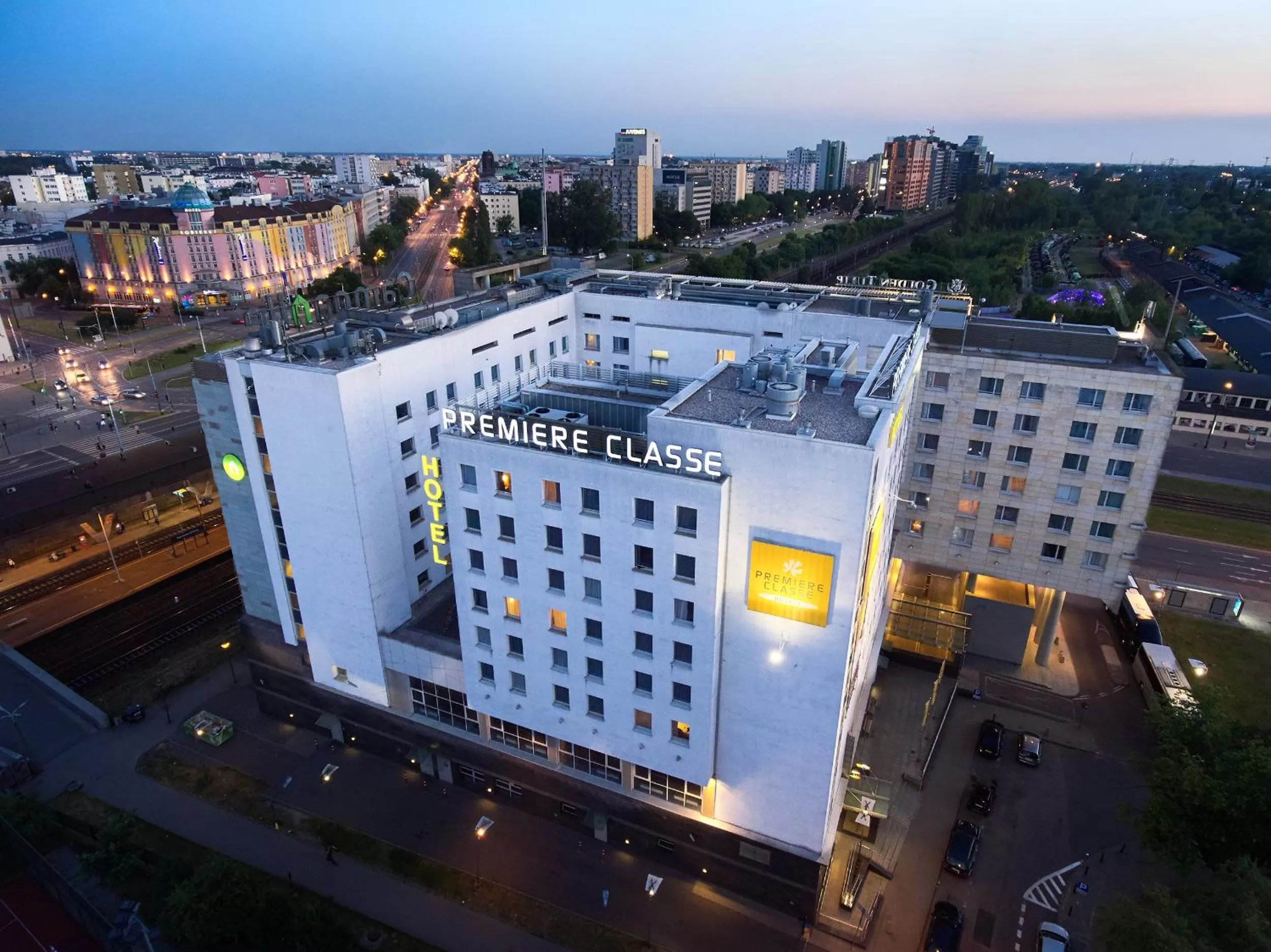 Property building in Premiere Classe Warszawa Centrum
