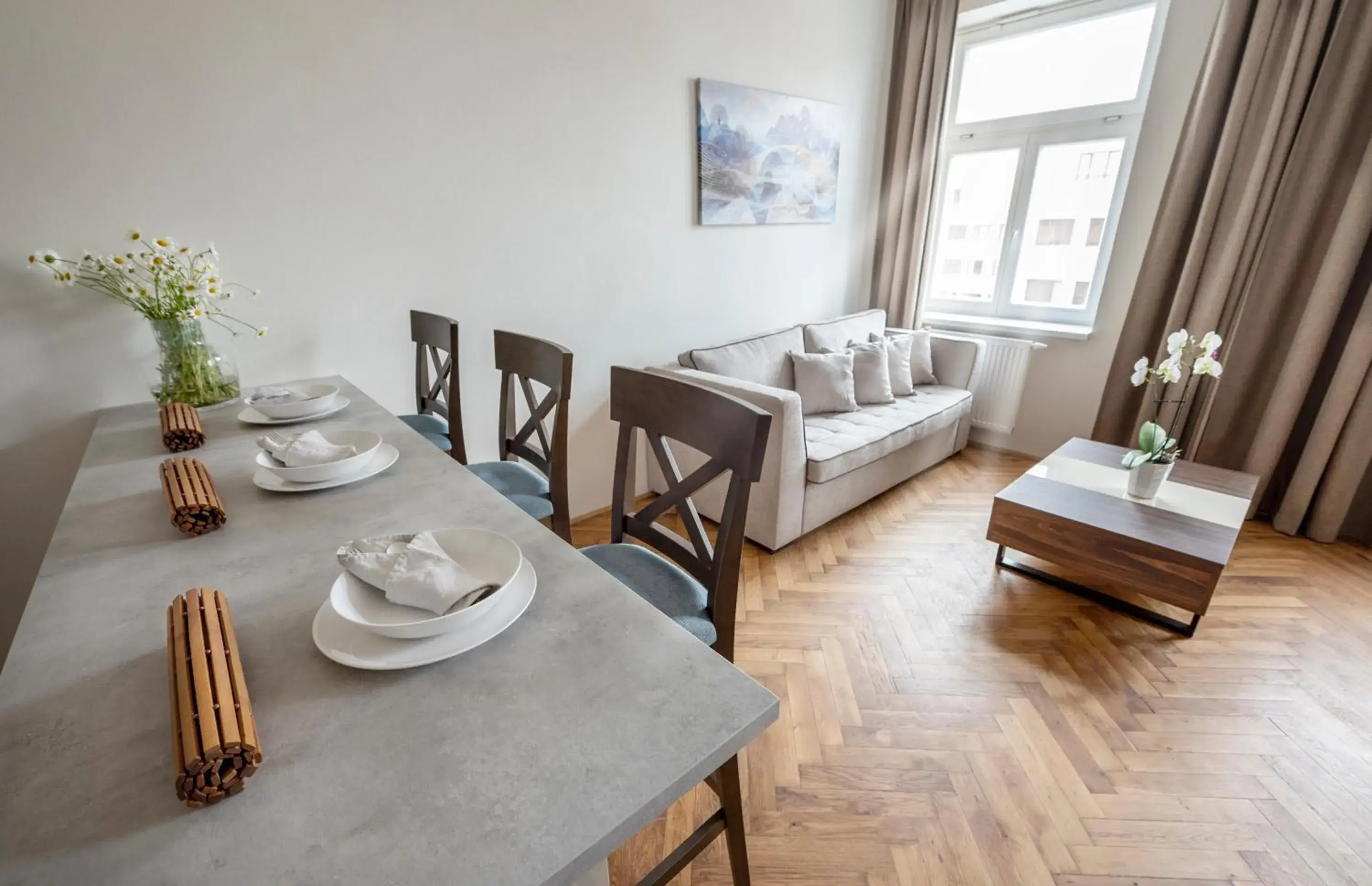 Dining Area in Letna Garden Suites