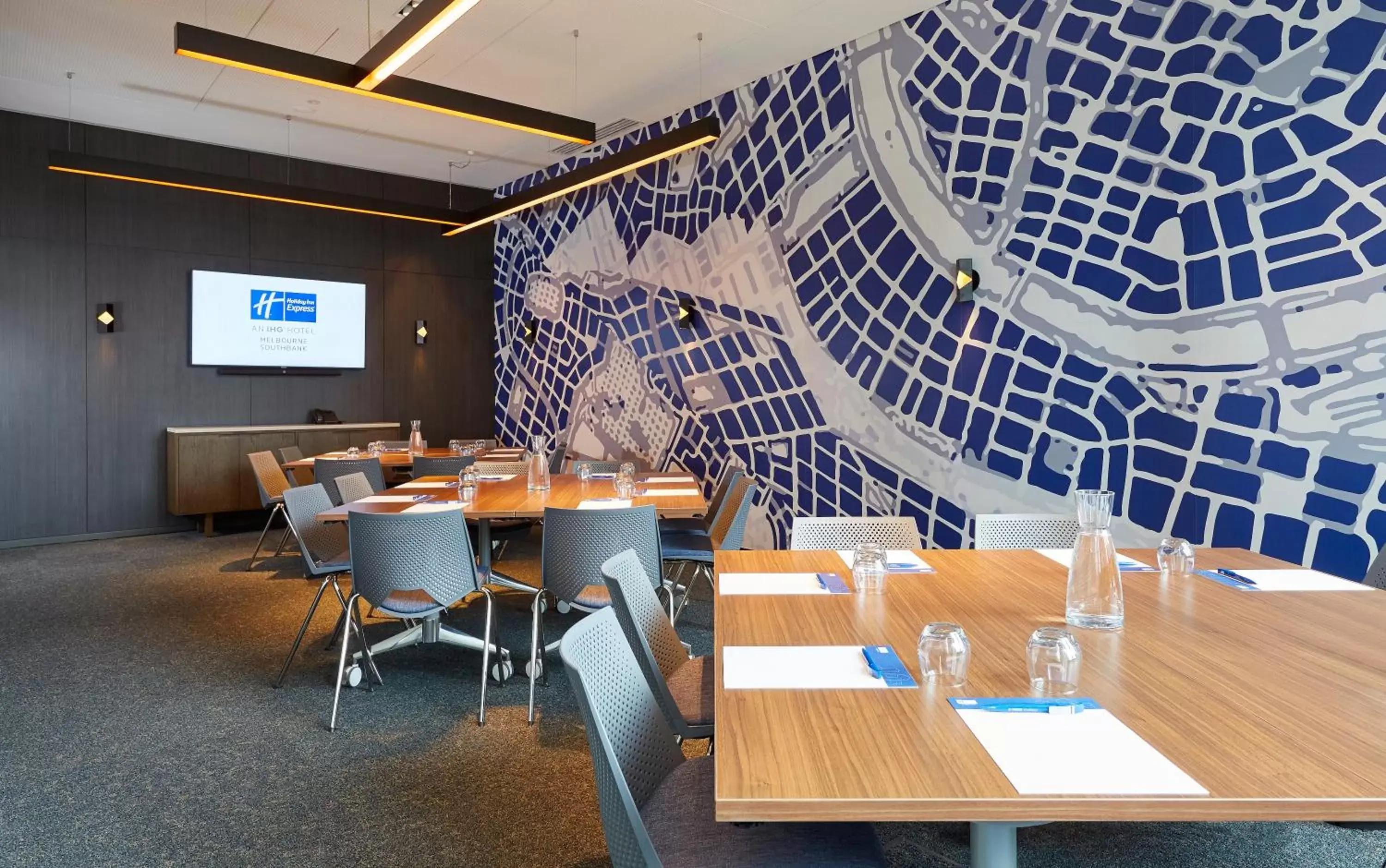 Banquet/Function facilities, Business Area/Conference Room in Holiday Inn Express Melbourne Southbank, an IHG Hotel