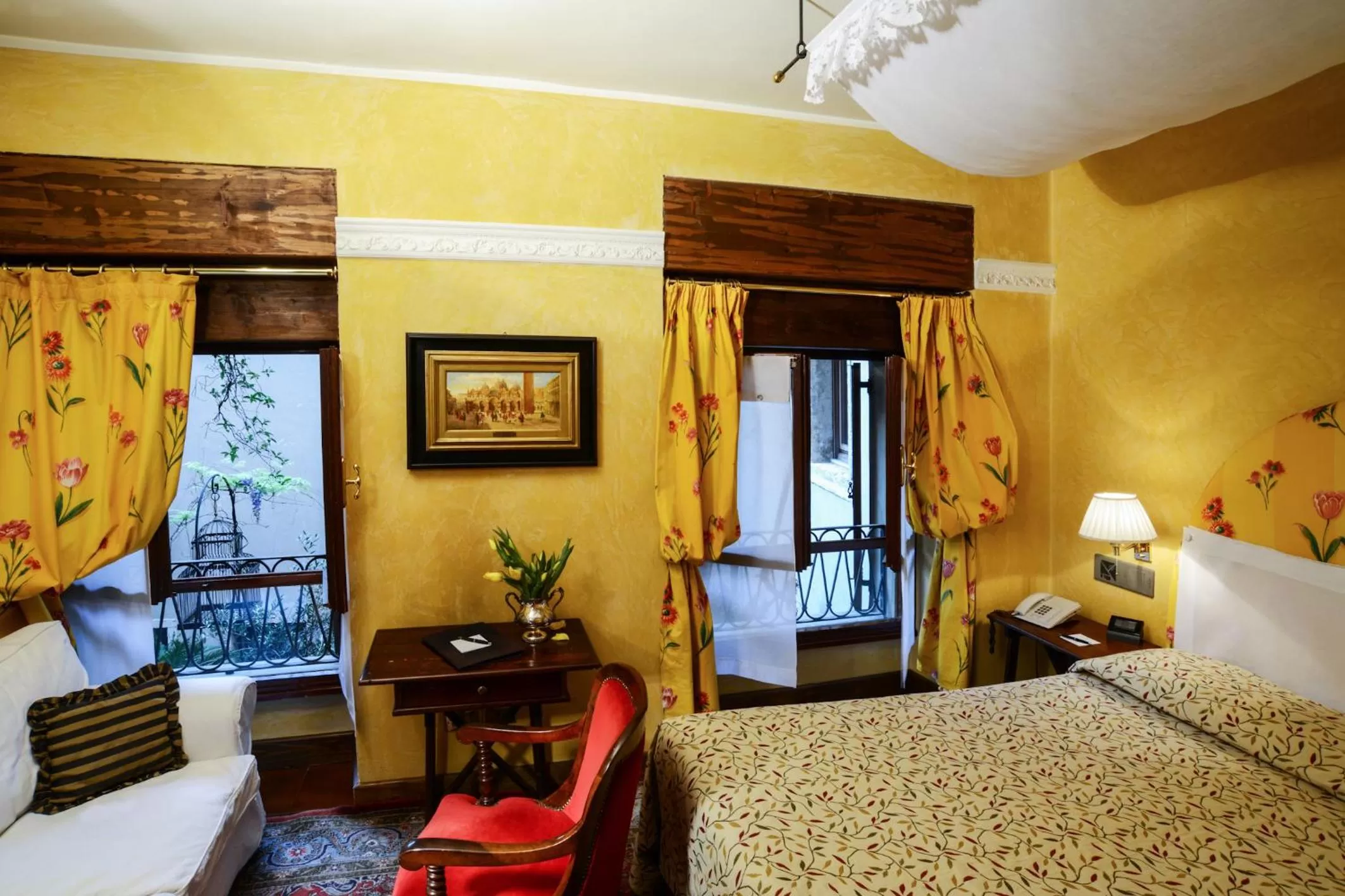 Bed in Hotel Gabbia D'Oro