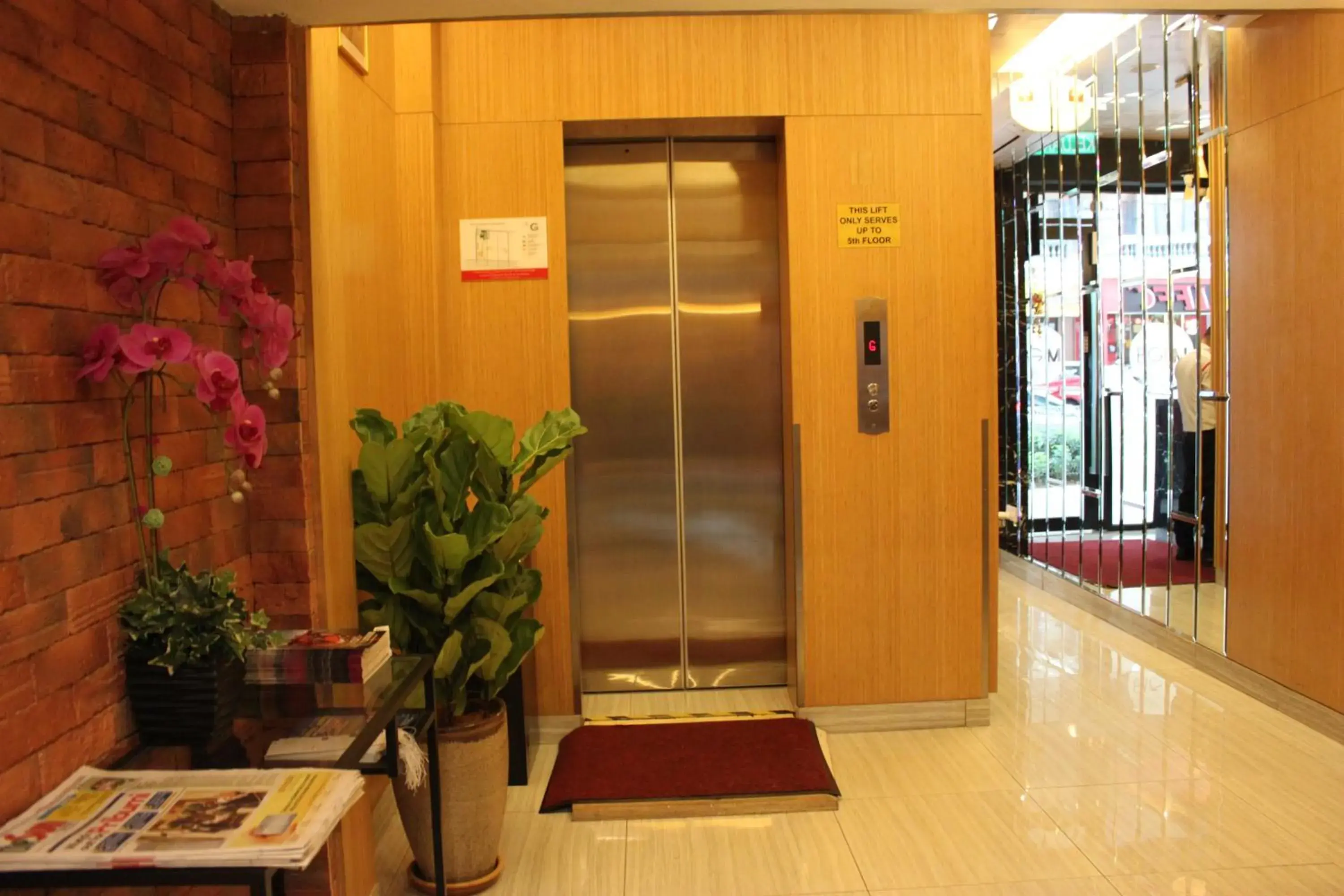 Lobby or reception in BIG M Hotel Lobby or reception in BIG M Hotel