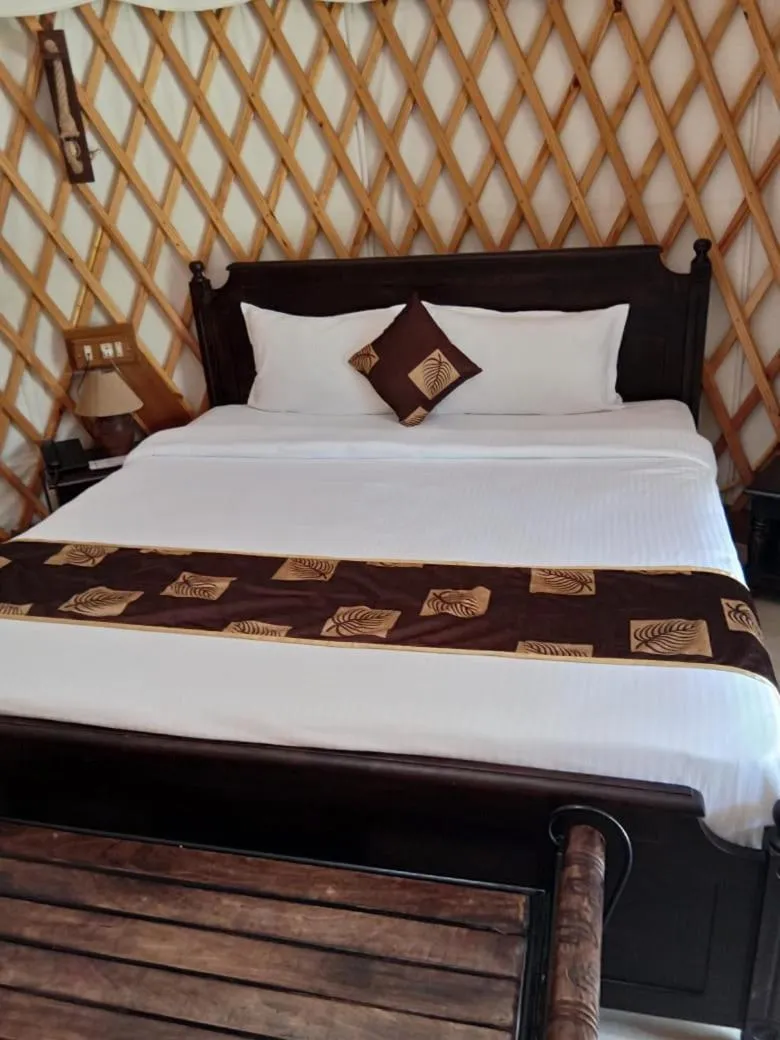 Bed in Vgp Golden Beach Resort