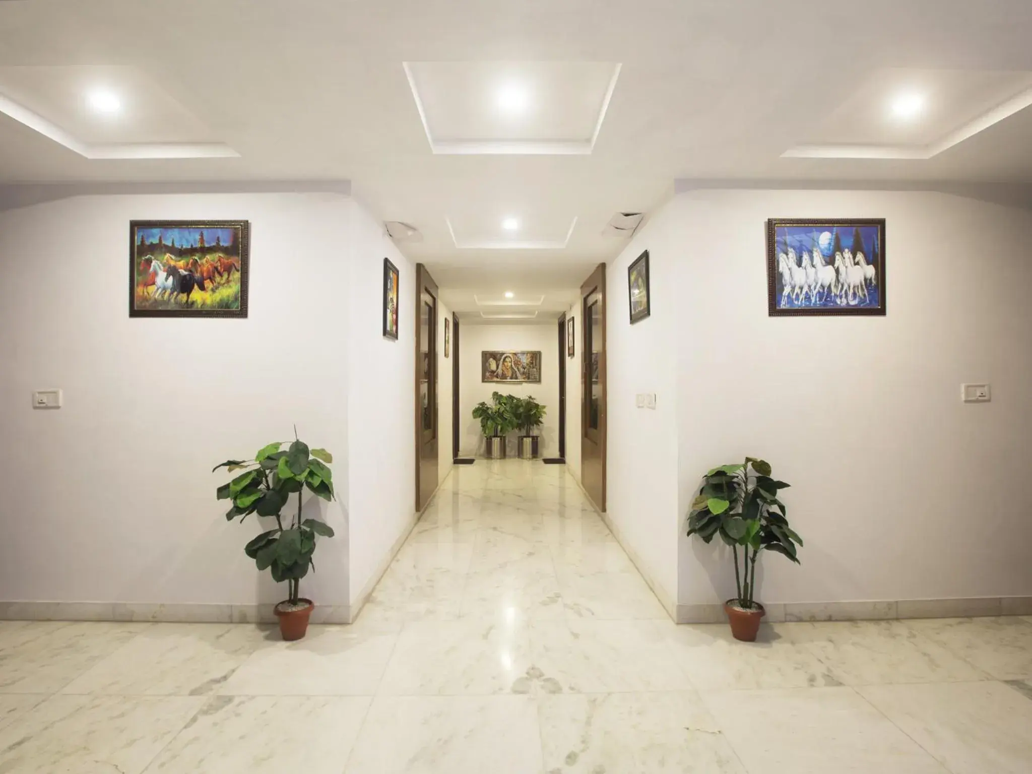 Lobby or reception, Lobby/Reception in Hotel Krishna Deluxe-By RCG Hotels