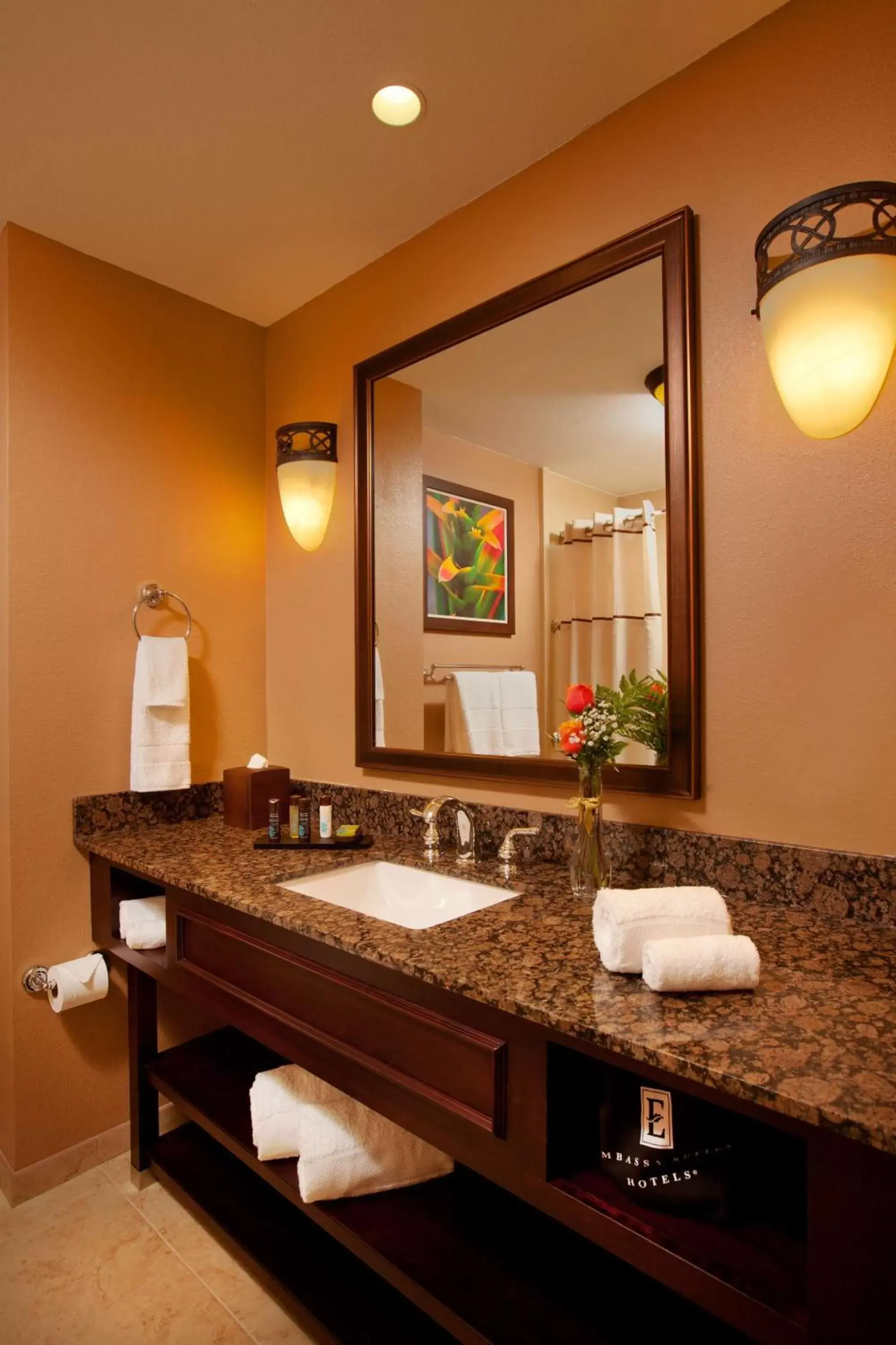 Bathroom in Embassy Suites by Hilton Orlando Lake Buena Vista South