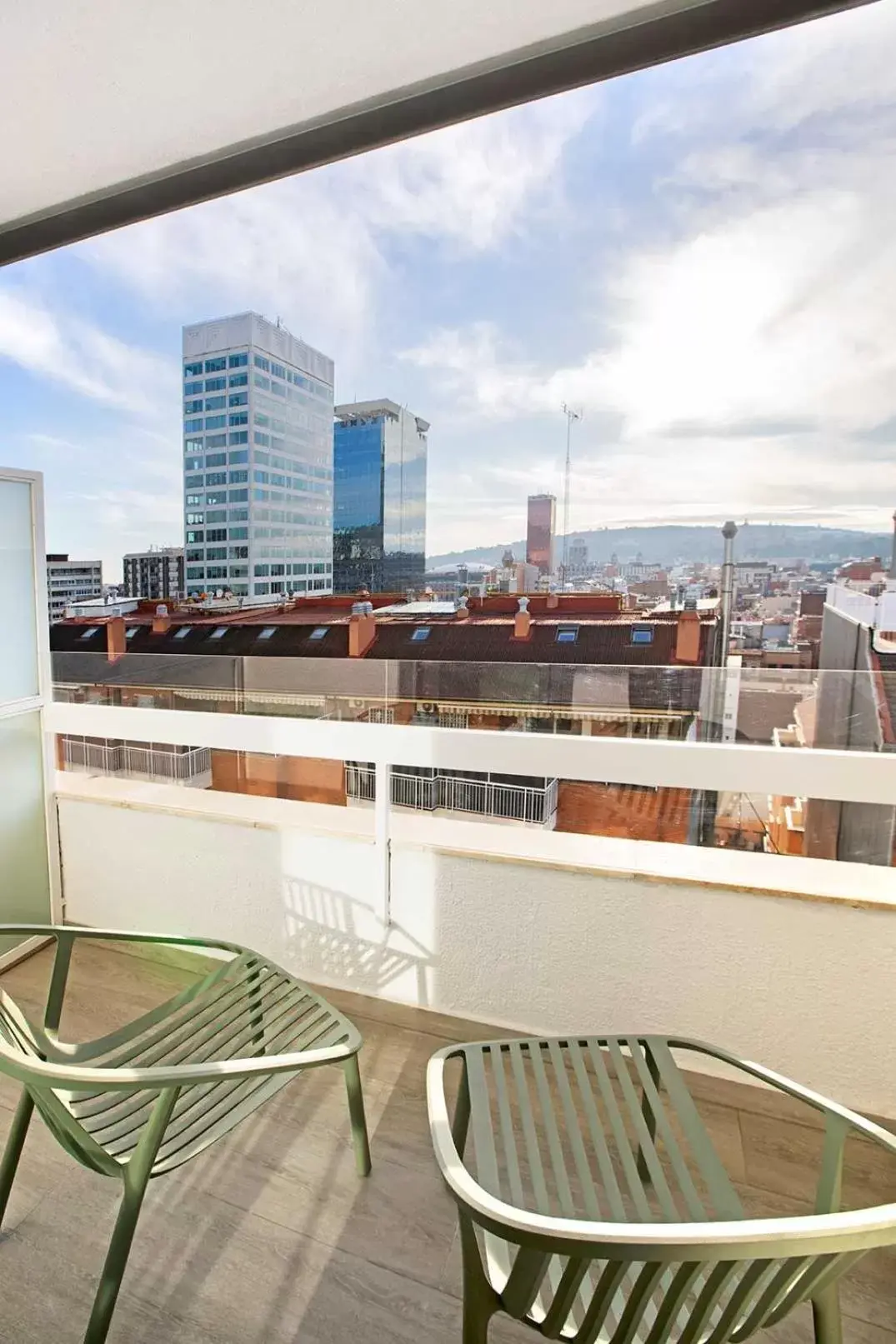 Balcony/Terrace in Expo Hotel Barcelona