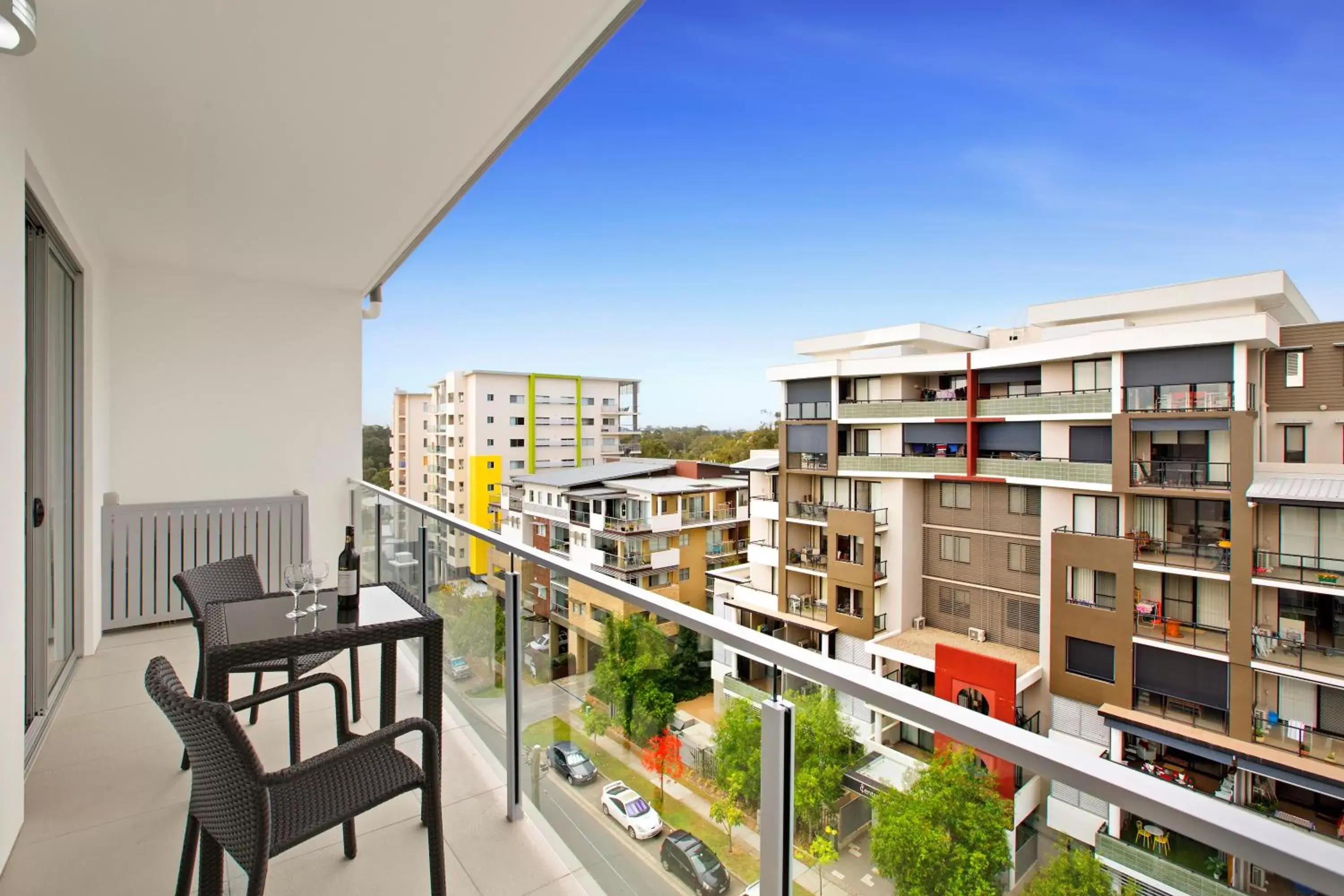 Balcony/Terrace in Quest Chermside on Playfield