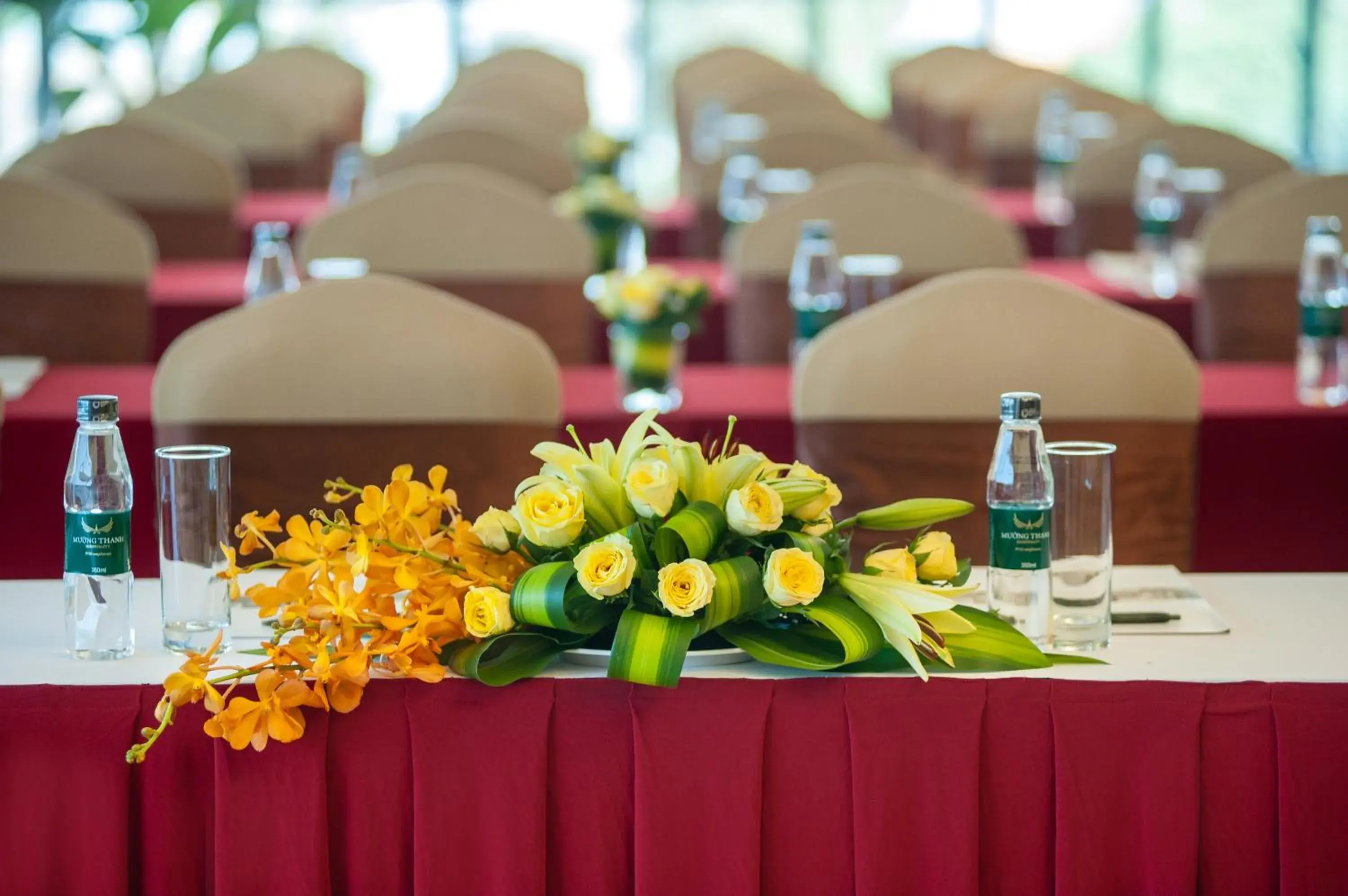 Meeting/conference room, Restaurant/Places to Eat in Muong Thanh Grand Nha Trang Hotel