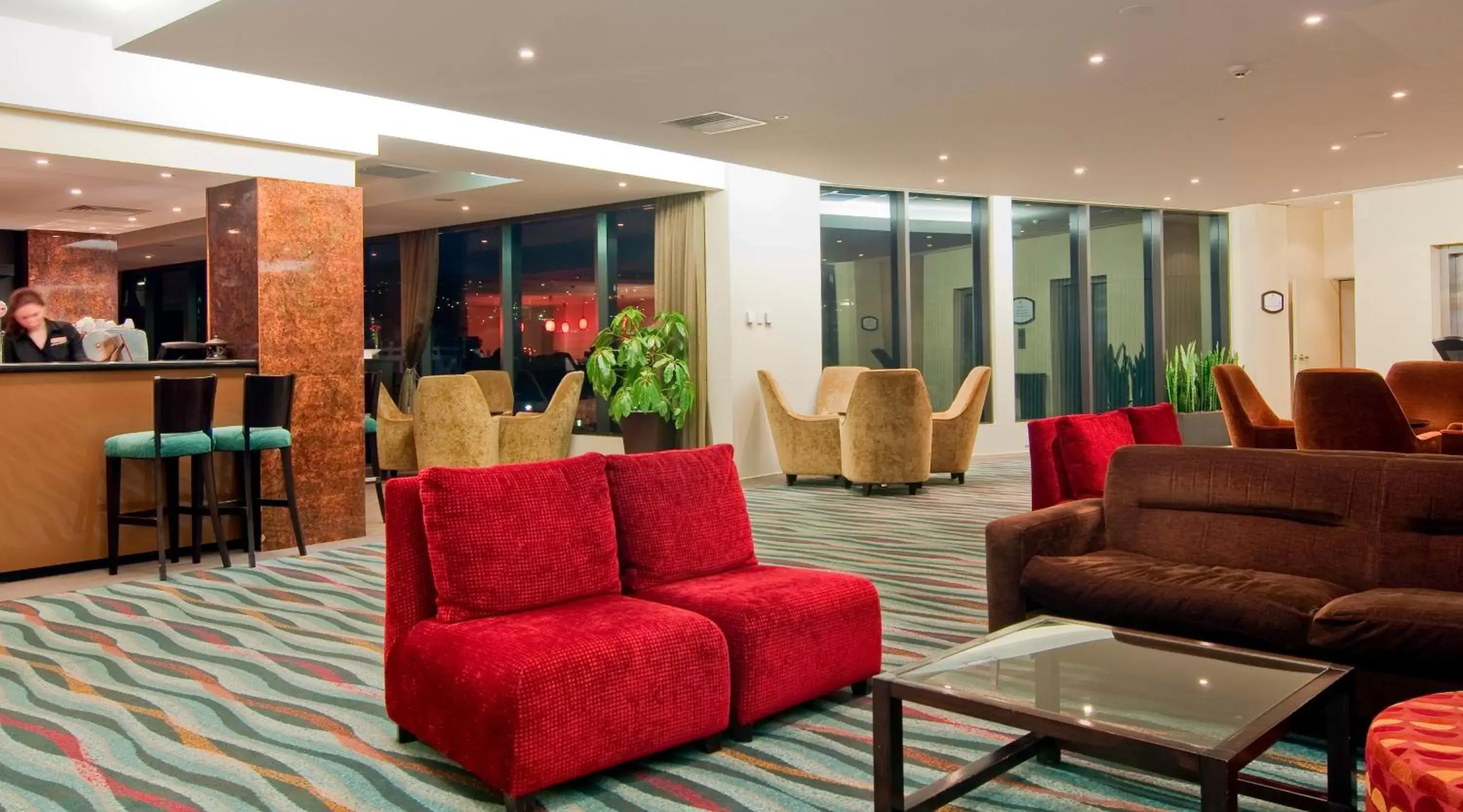 Lounge or bar, Lobby/Reception in Copthorne Hotel Wellington, Oriental Bay