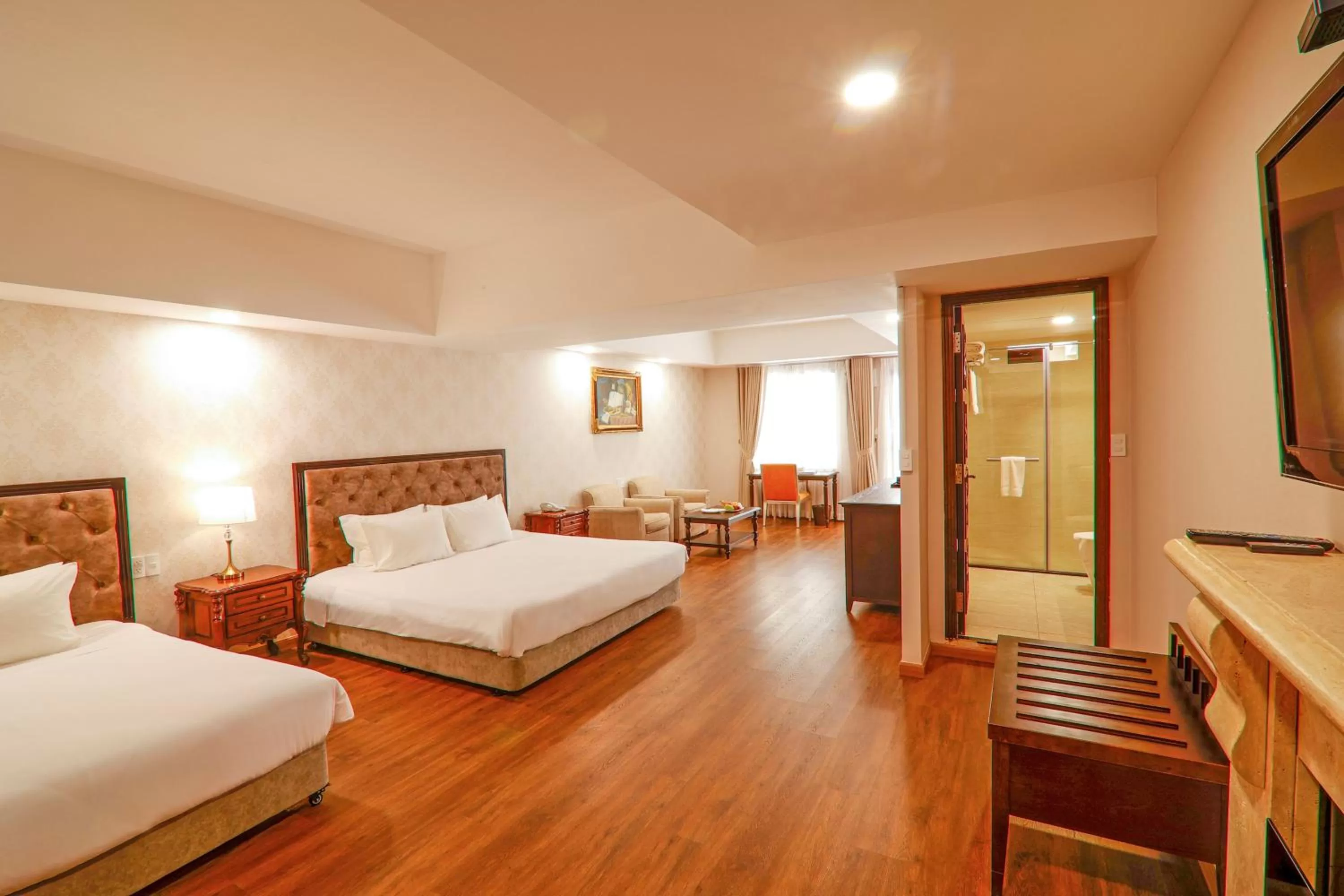 Bed in Dalat Edensee Lake Resort & Spa