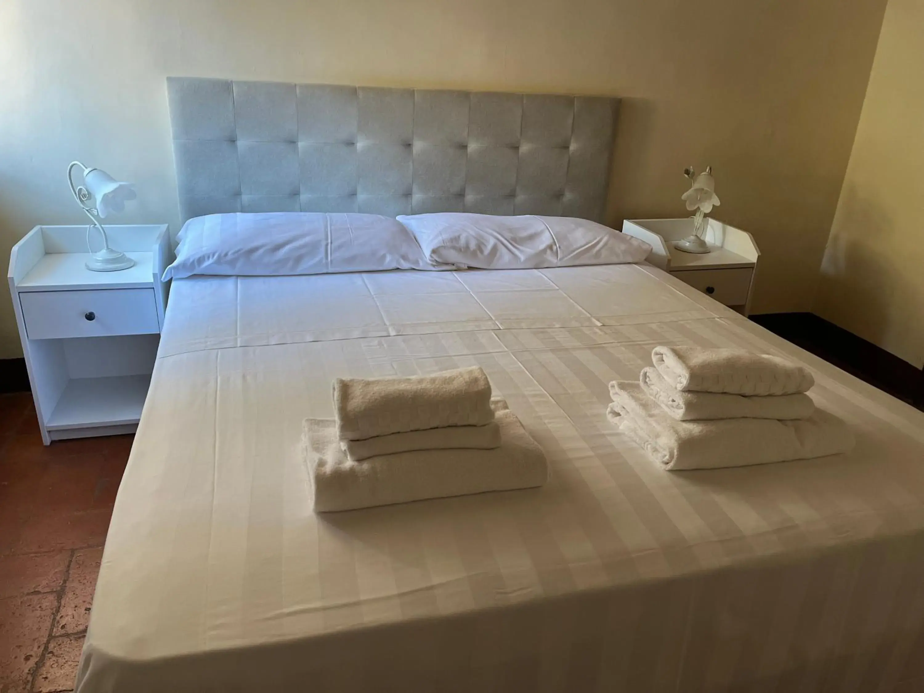 Bed in Villa Schiatti