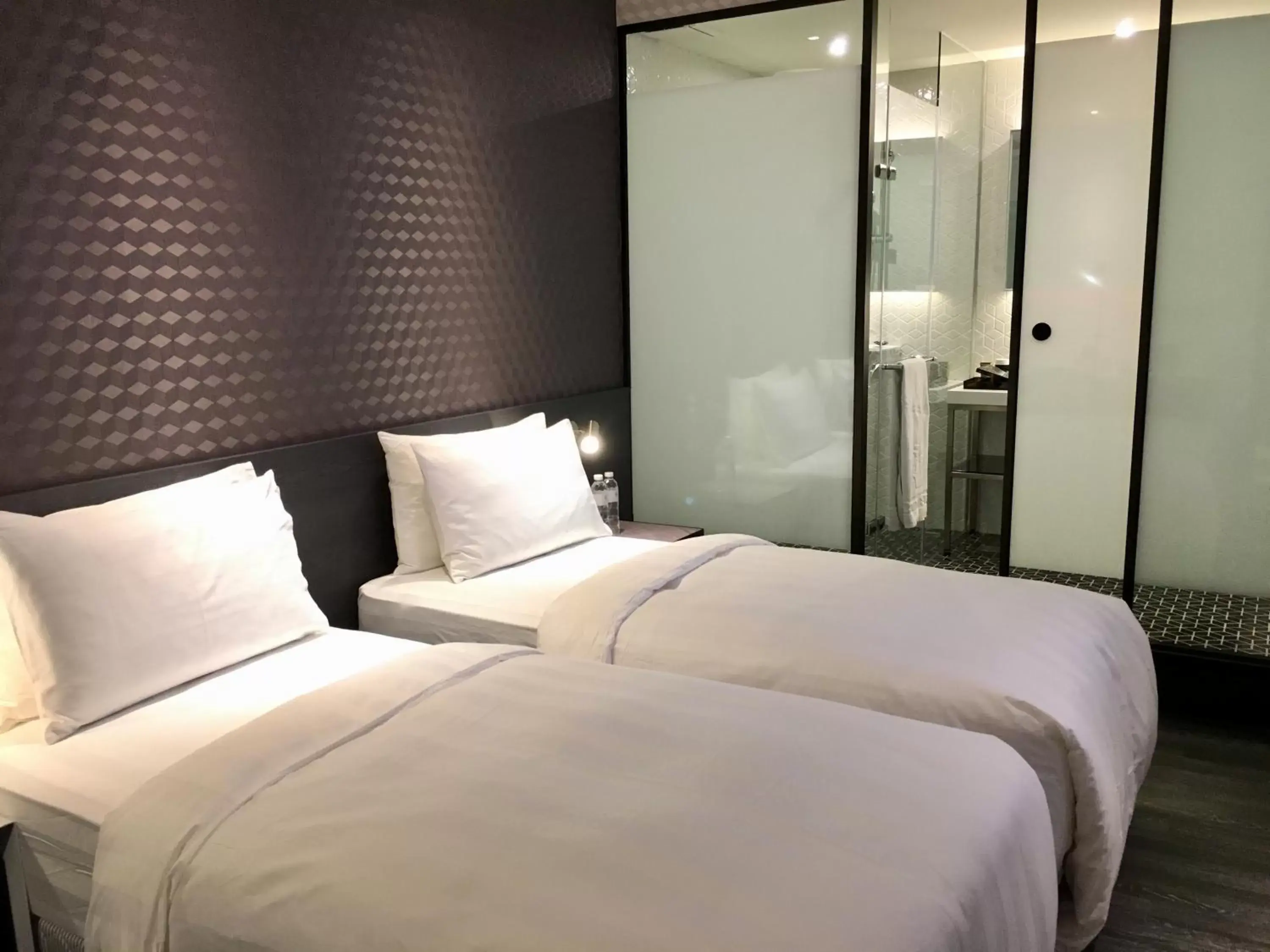 Bed in City Suites - Taipei Nandong