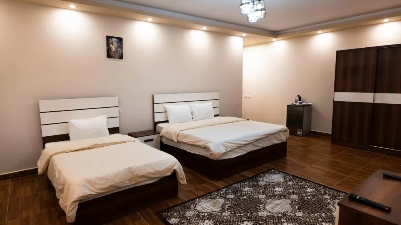 Bed in Grand Museum Pyramids Inn