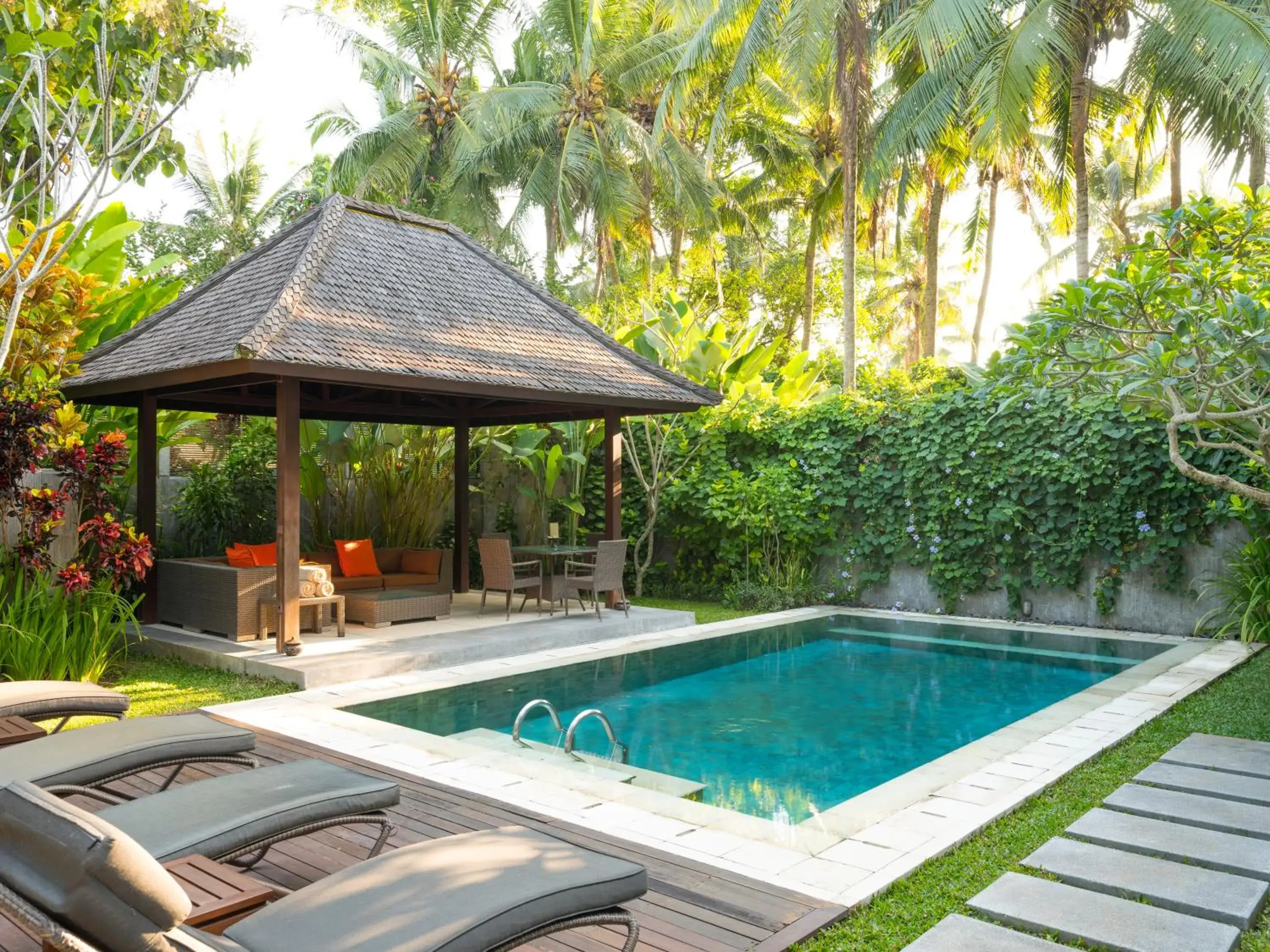 View (from property/room), Swimming Pool in The Samaya Ubud Villas