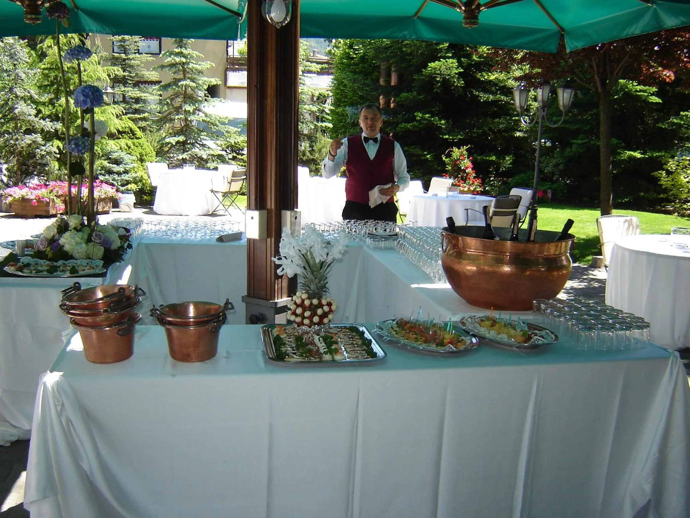 Decorative detail in Hotel Baita Clementi