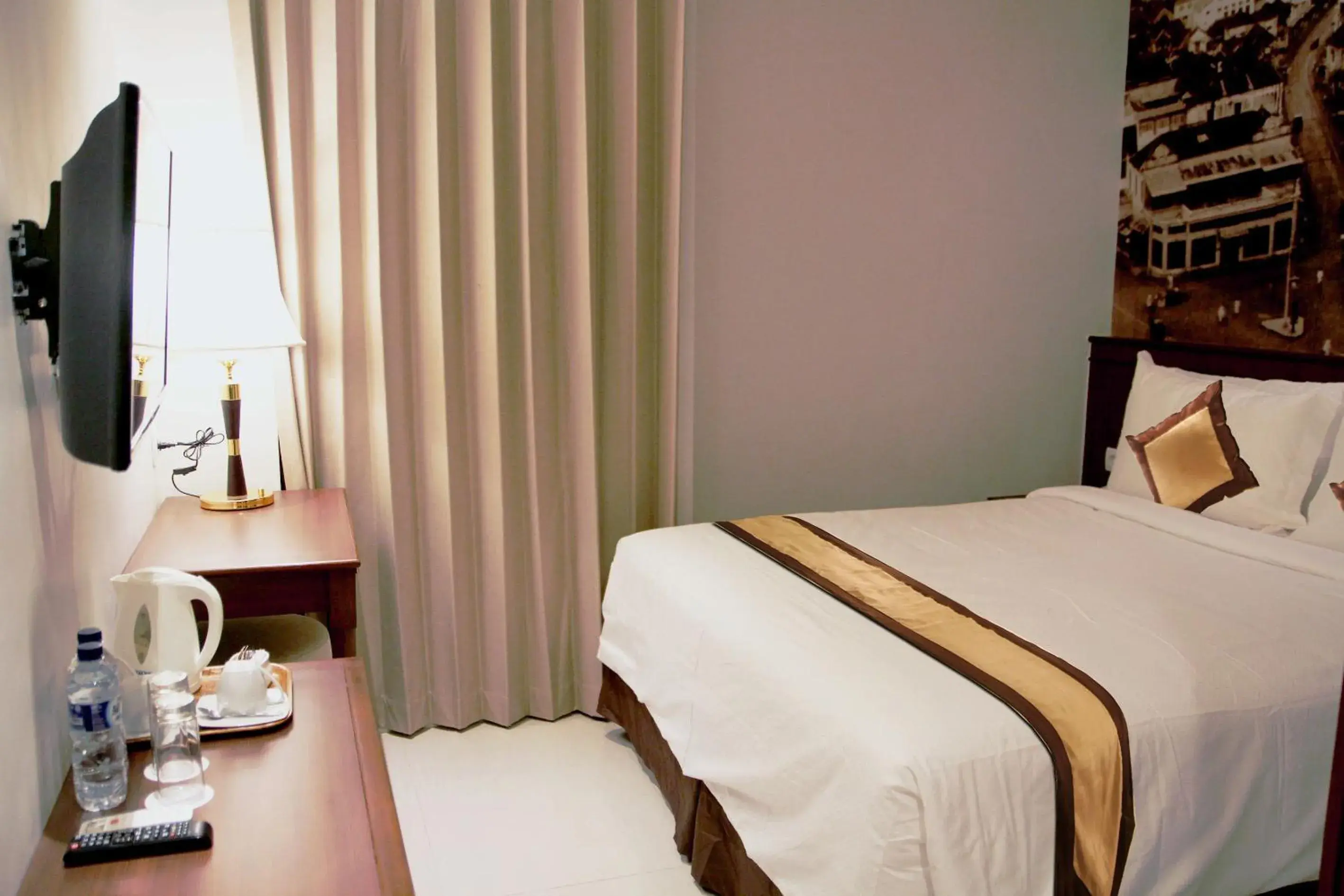 Bedroom, Bed in Varna Culture Hotel Soerabaia