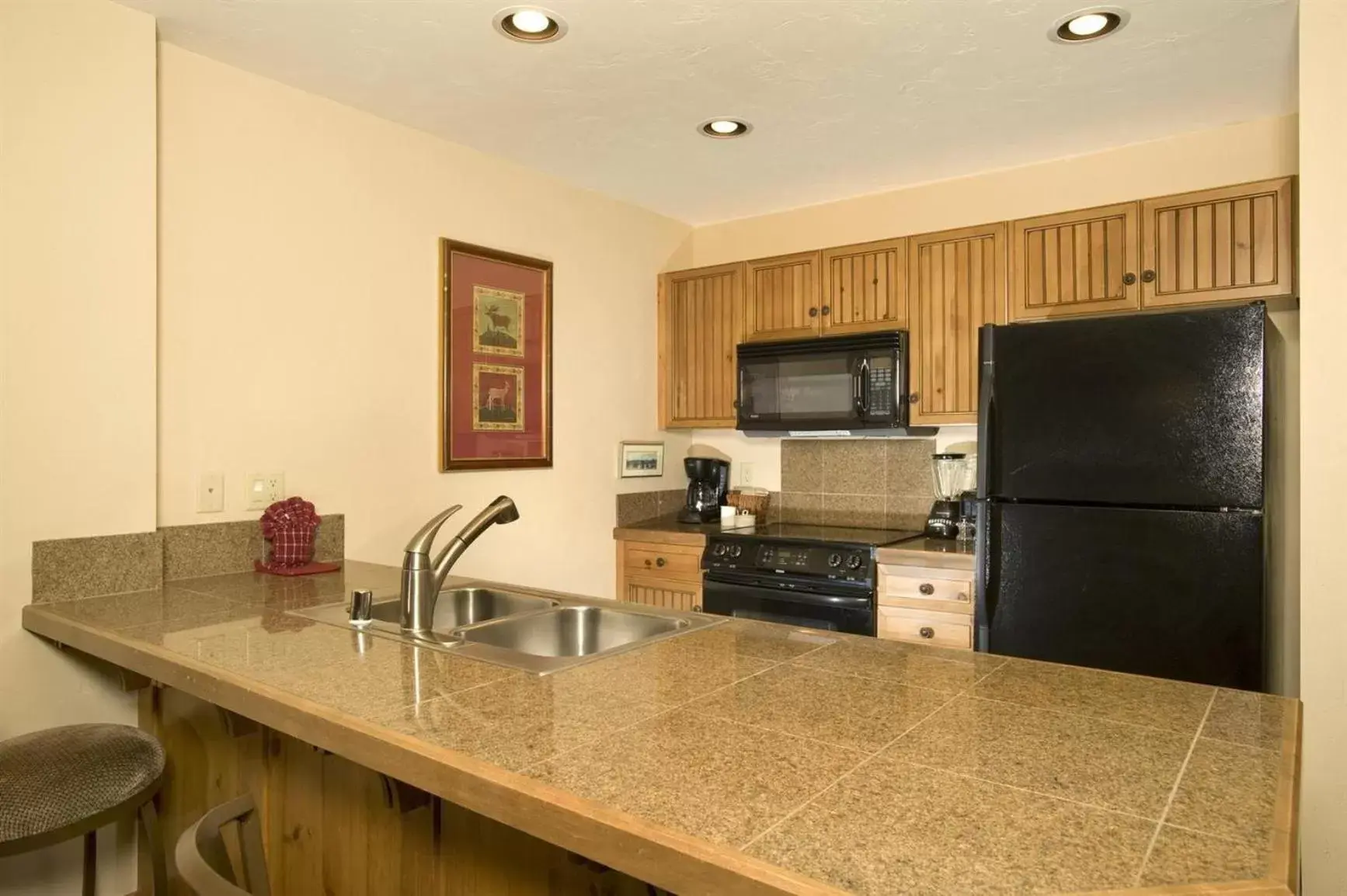 Photo of the whole room, Kitchen/Kitchenette in Mountain Thunder Lodge