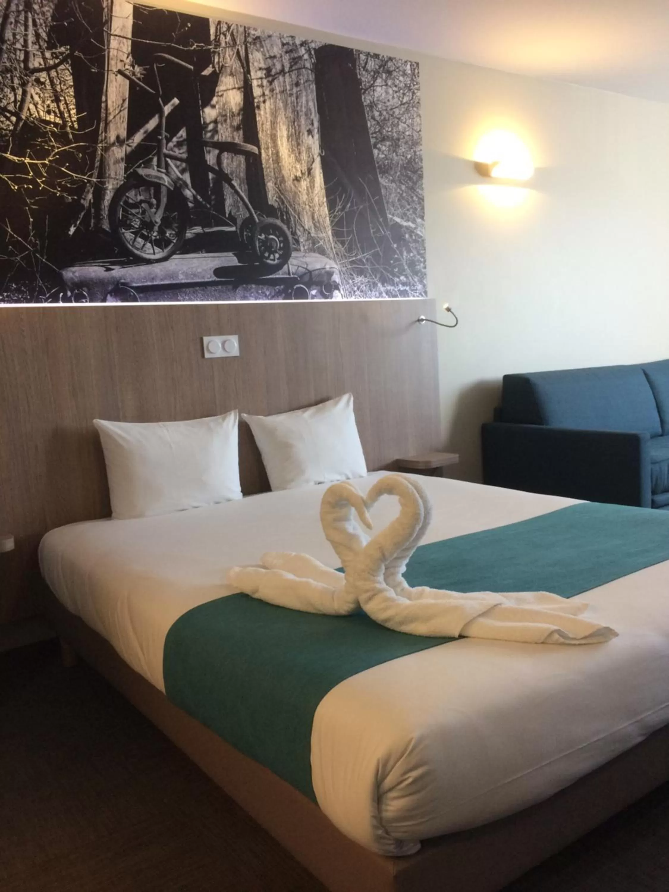 Bed in The Originals City, Hôtel Ecoparc, Montpellier Est