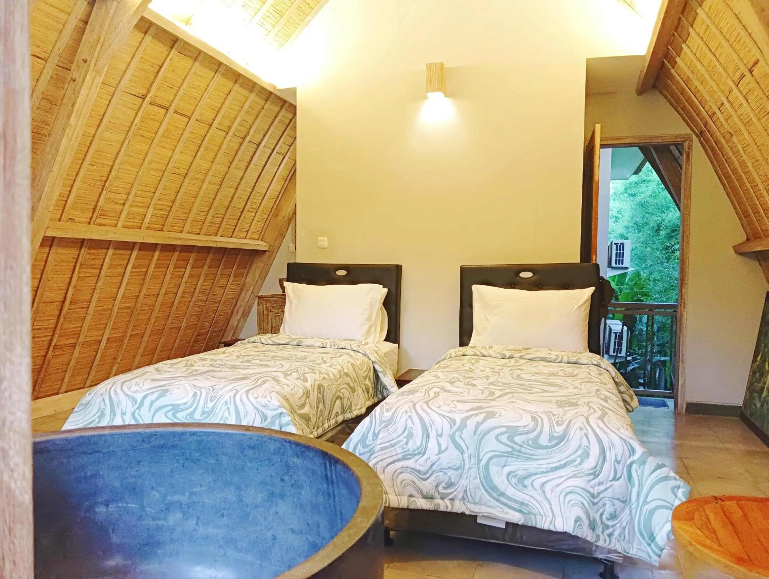 Bed in Ubad Retreat