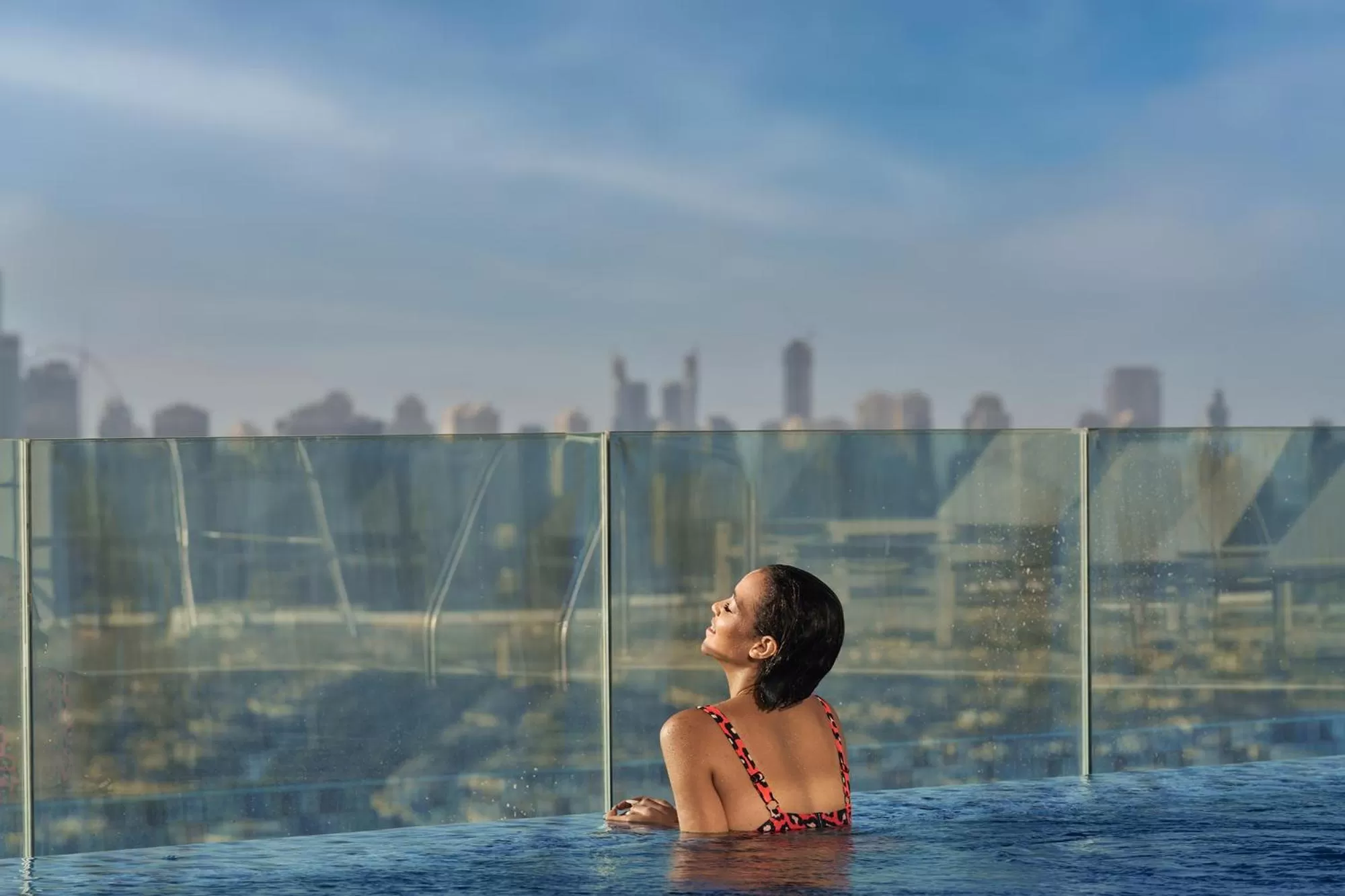 Swimming pool in Novotel Jumeirah Village Triangle