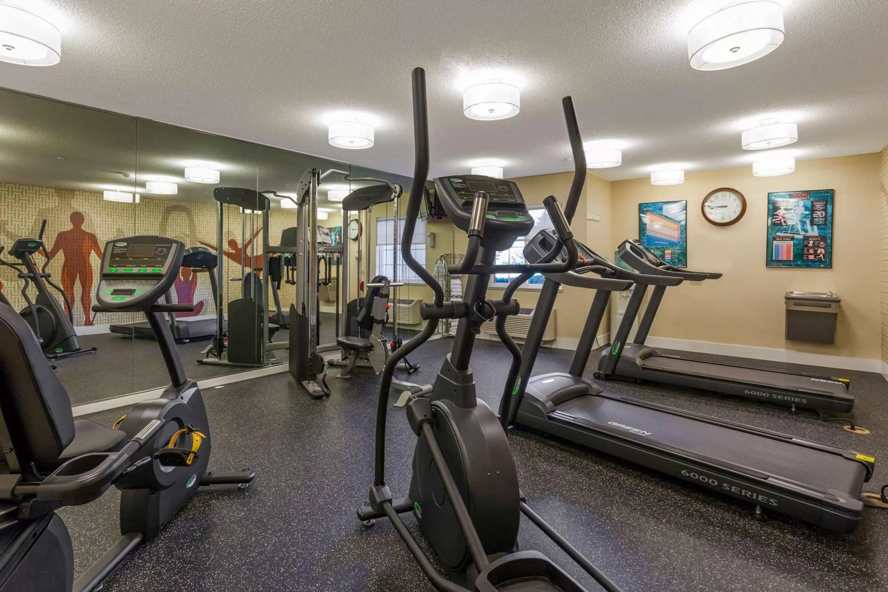 Fitness centre/facilities in MainStay Suites Detroit Farmington Hills