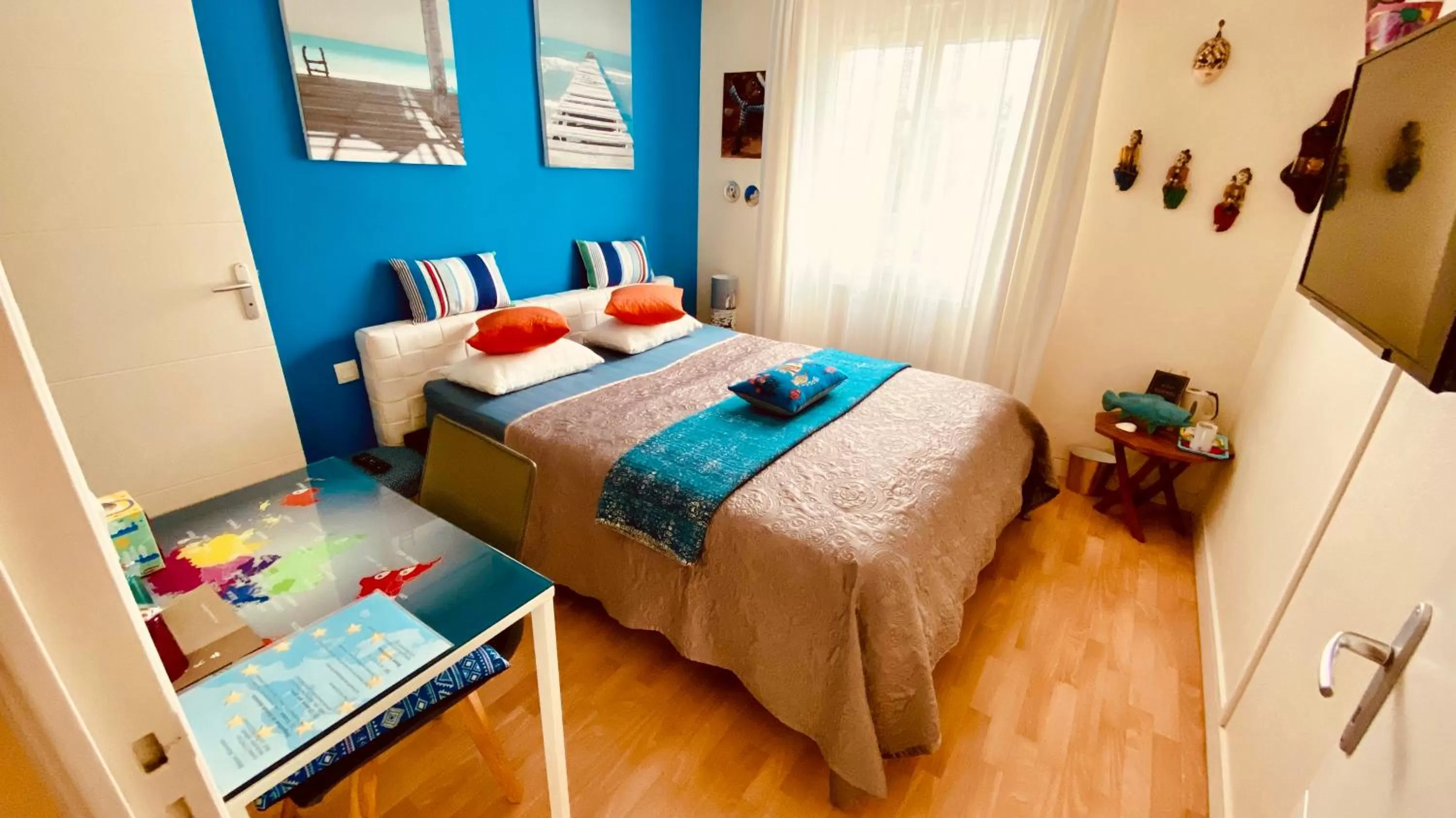 Decorative detail, Bed in Côté Sud