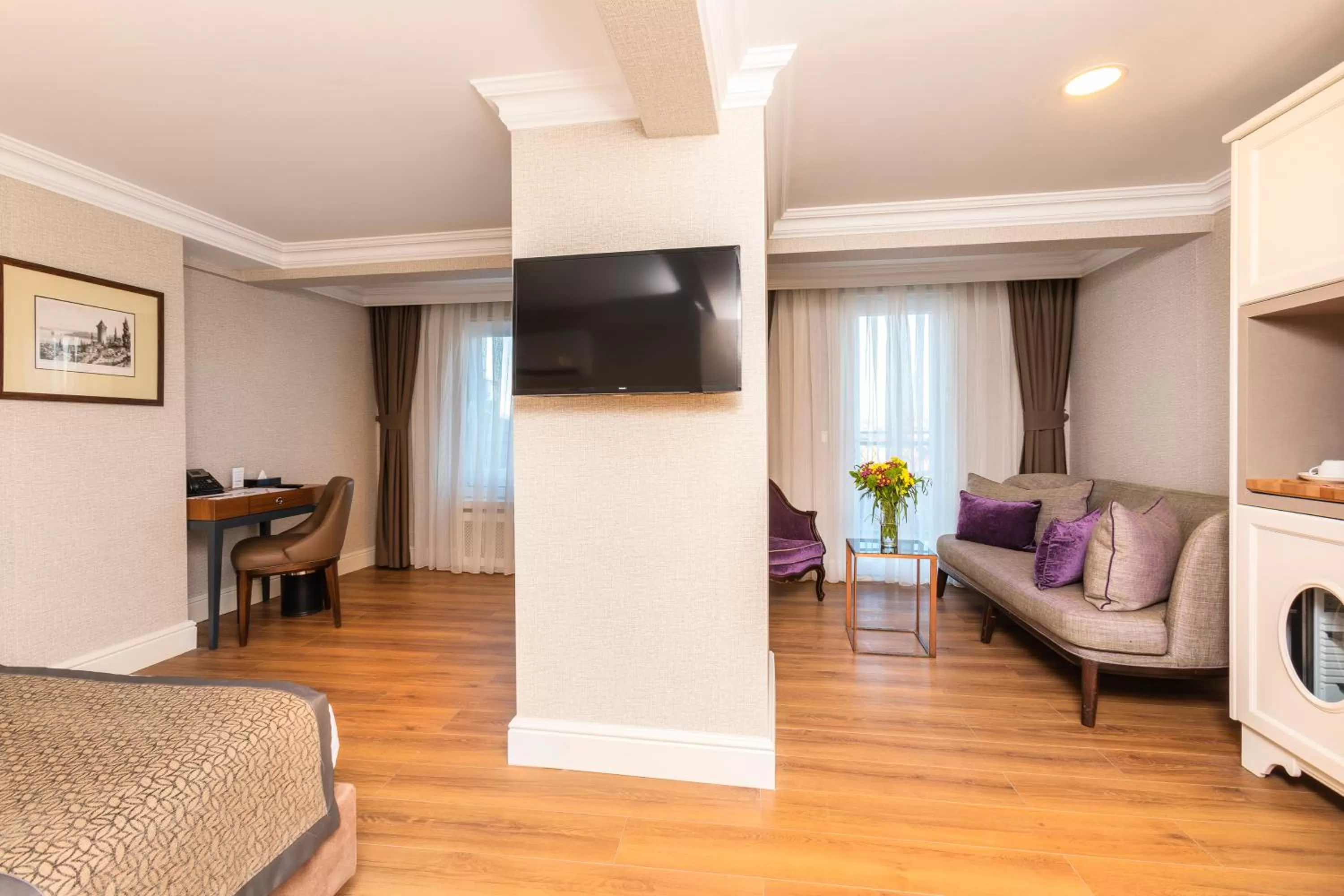 Seating area in Meroddi La Porta