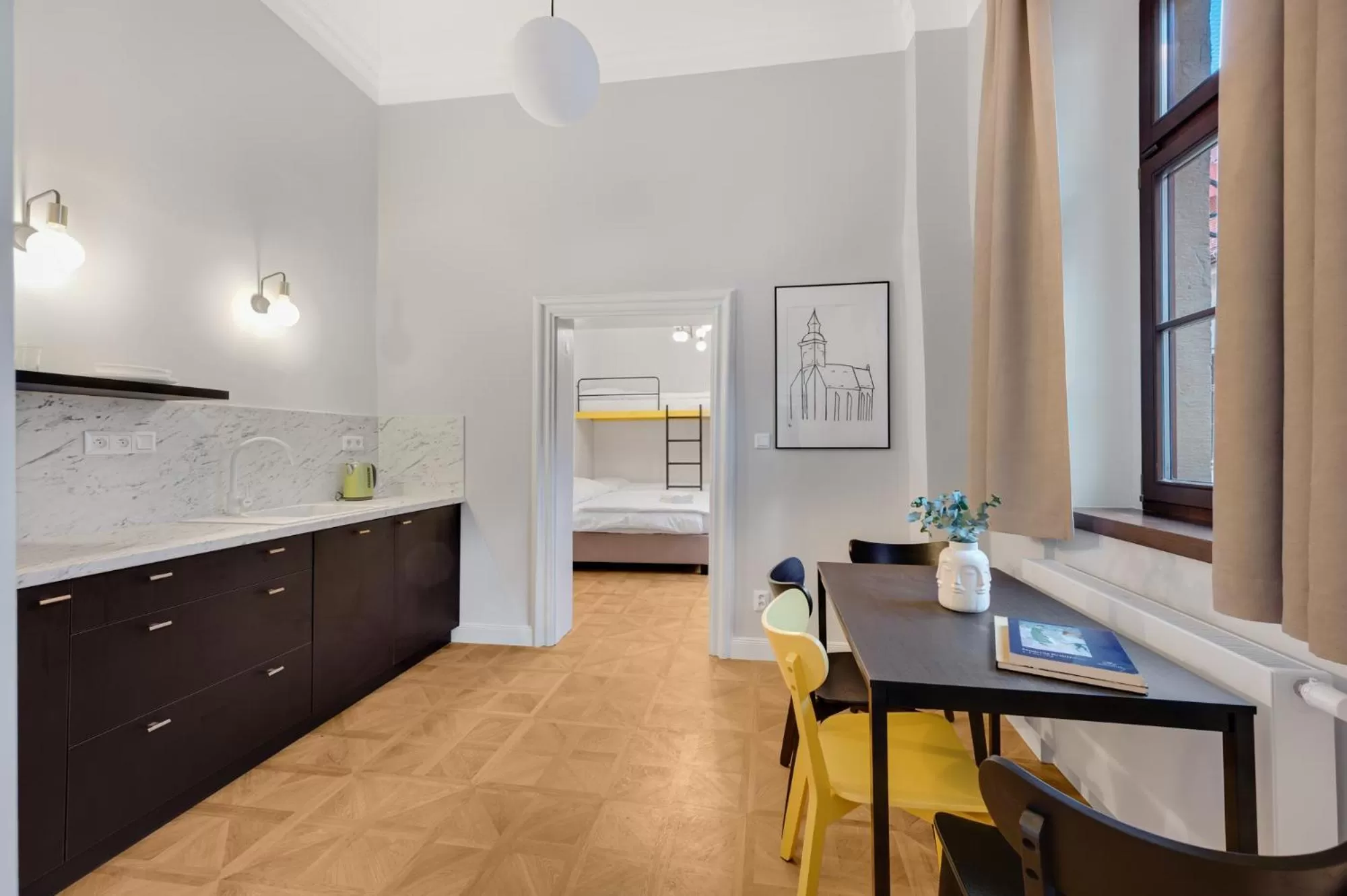 Kitchen or kitchenette in Palace Apartments