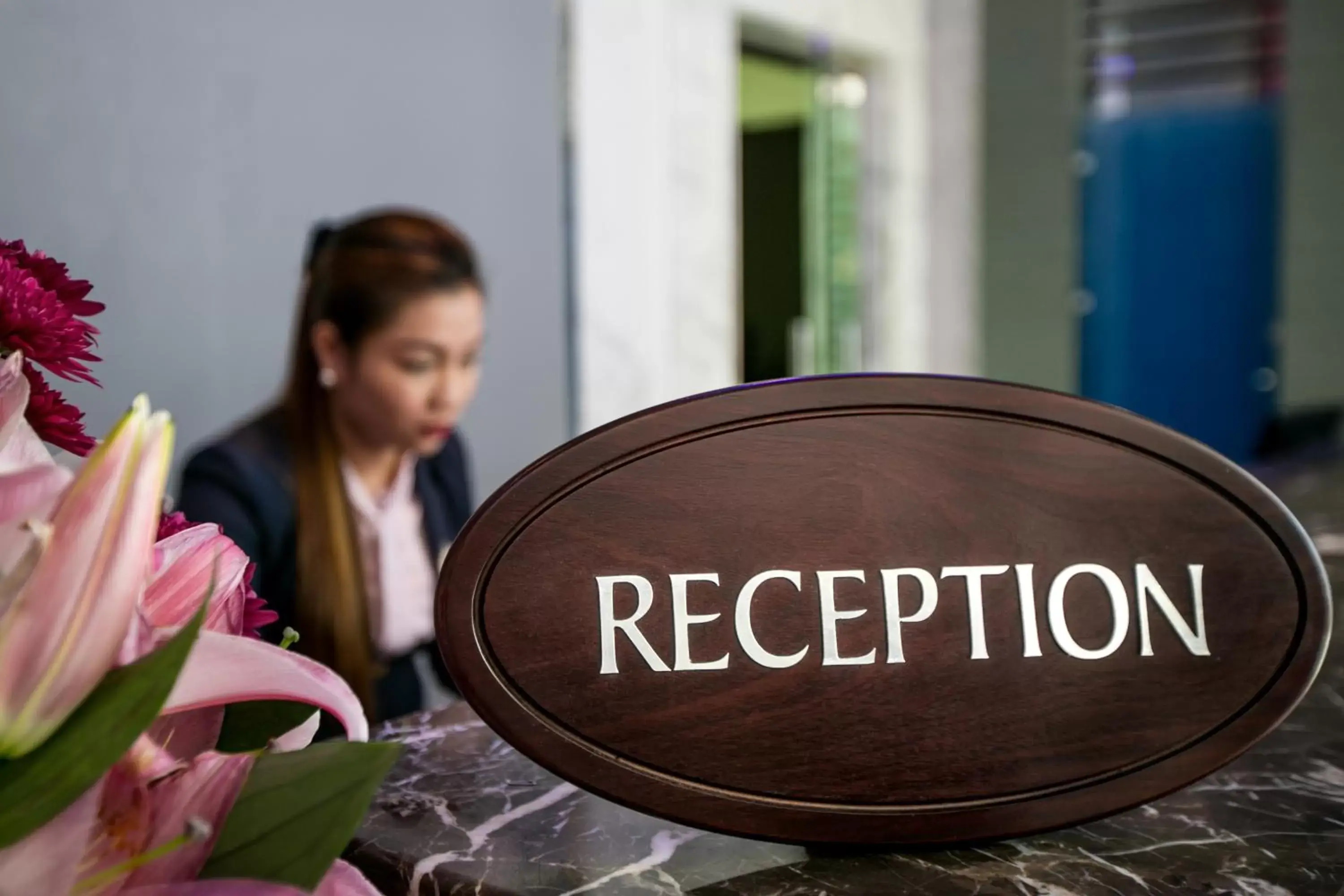 Lobby or reception in Marina Byblos Hotel