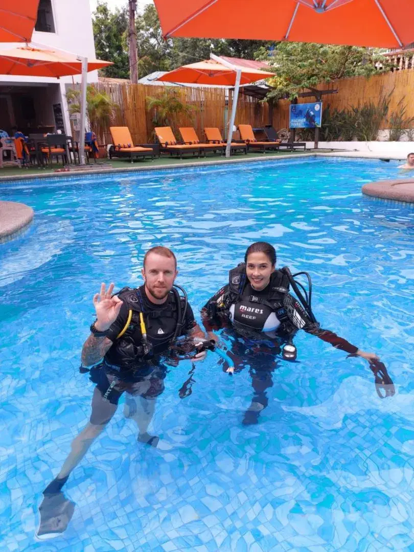 Swimming Pool in Lalaguna Villas Luxury Dive Resort and Spa