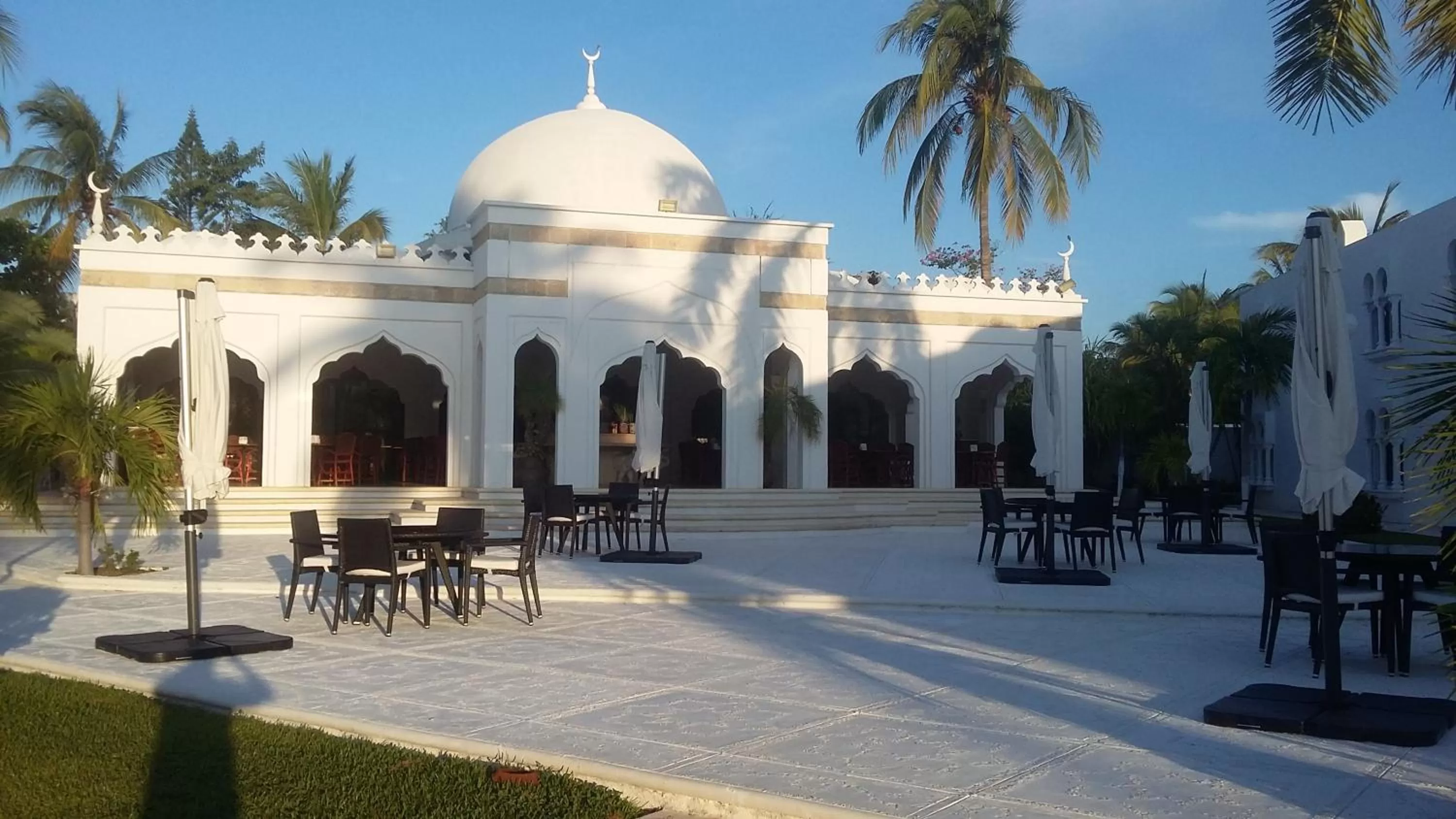 Patio in Hotel Aldea del Bazar & Spa