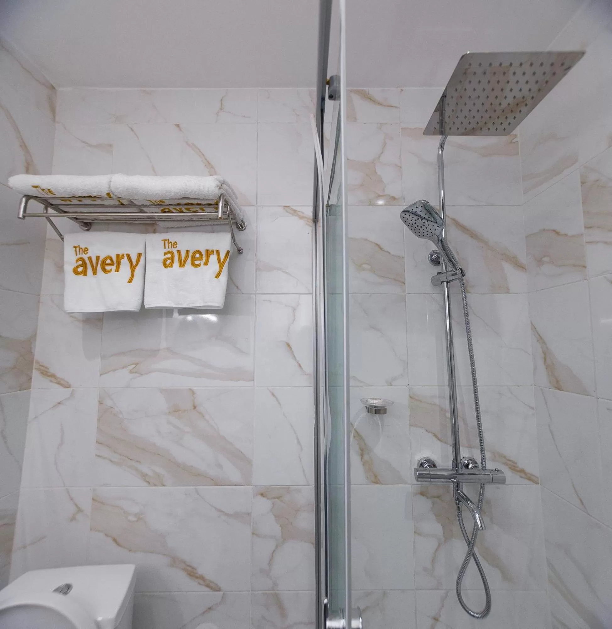Shower in The Avery Suites, East Legon