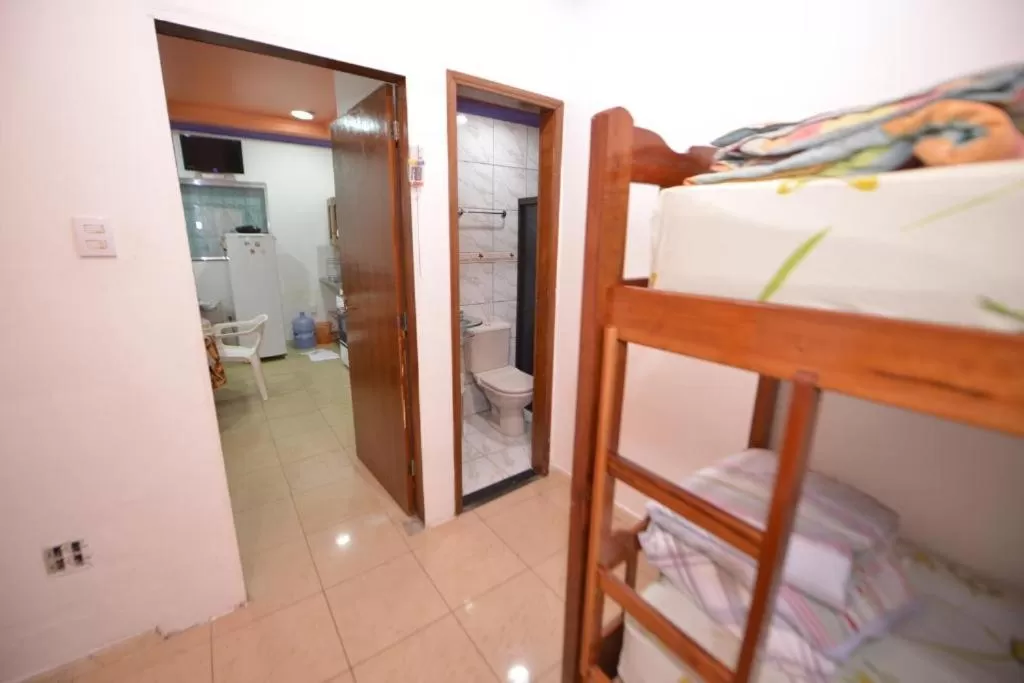 Bathroom in Apart Hotel-Amazonas Shooping