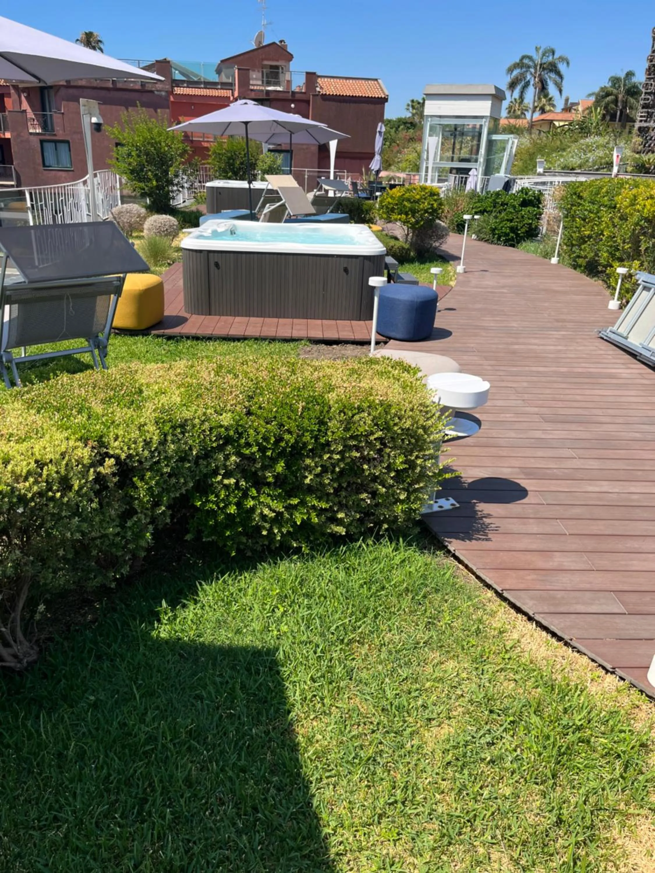 Garden in Hotel Malavoglia