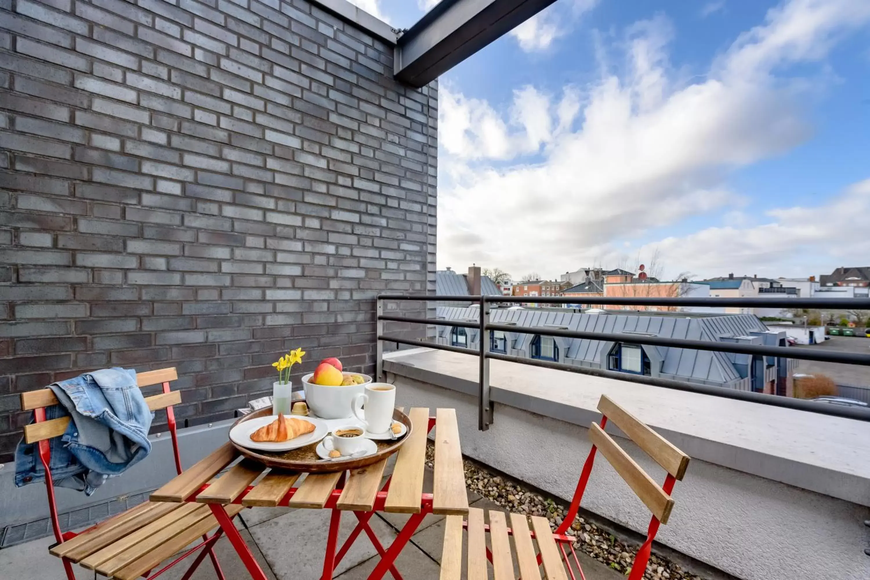 Balcony/Terrace in ibis Luebeck City