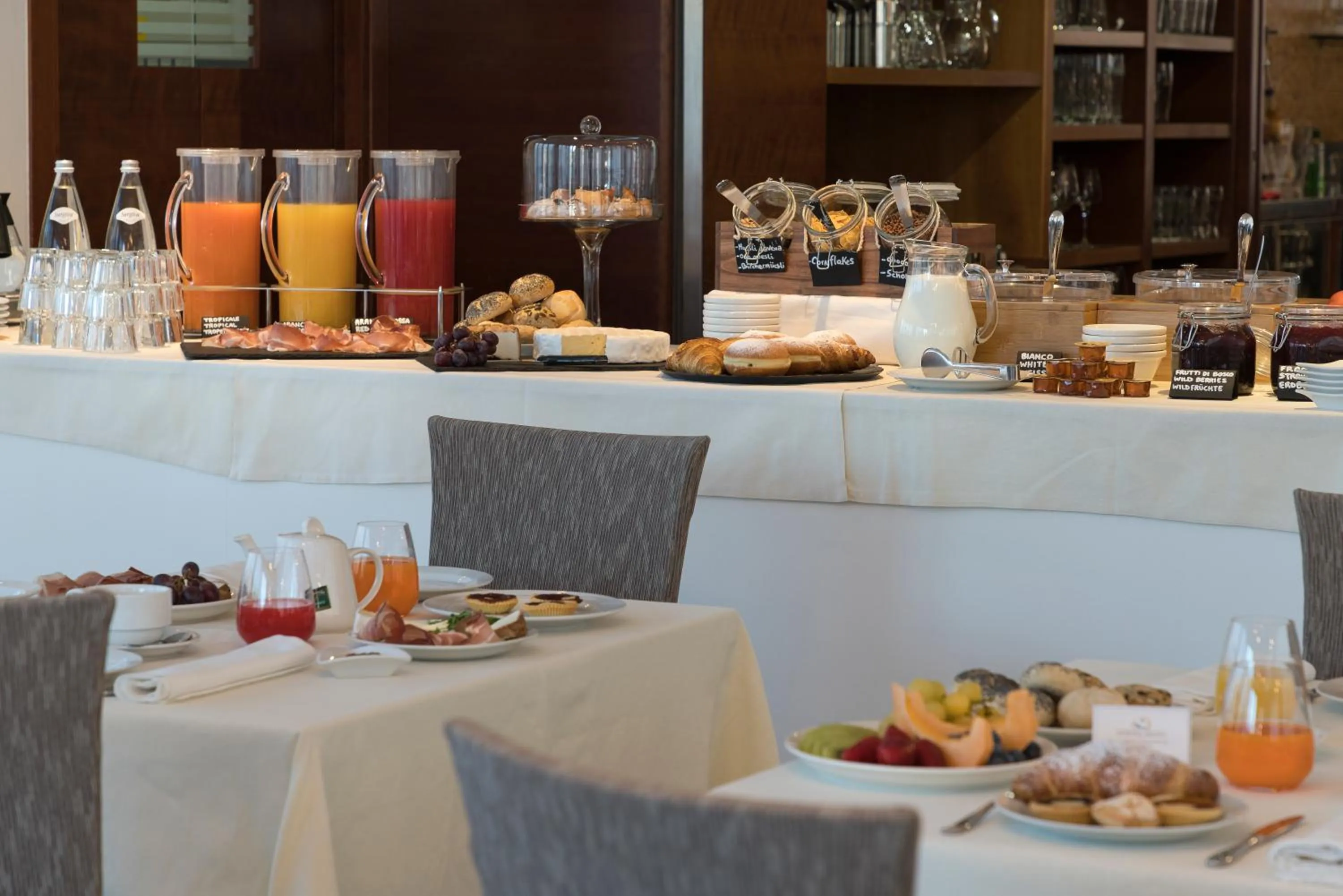 Food and drinks in Hotel Sporting Trento