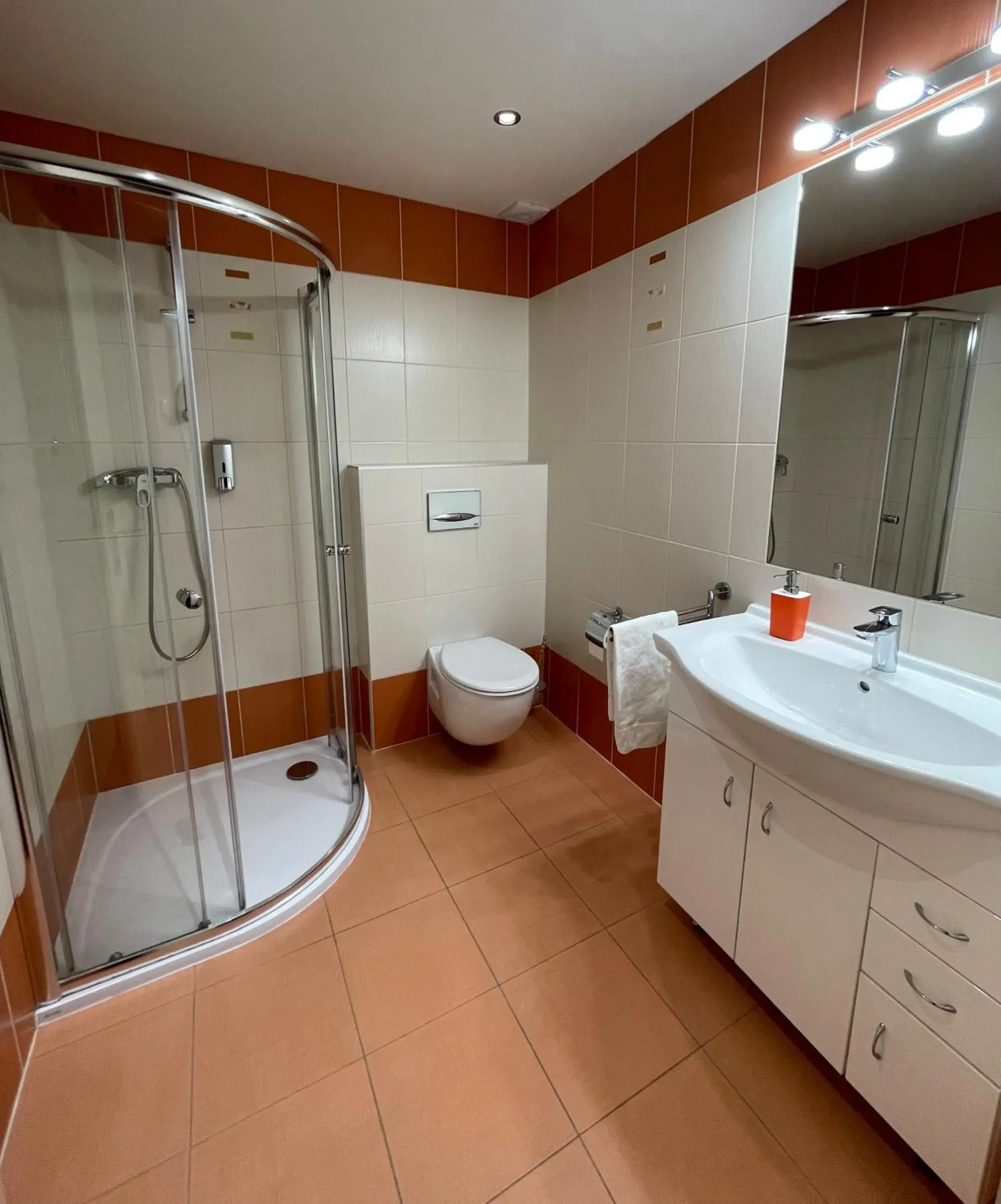 Shower, Bathroom in Hotel King George