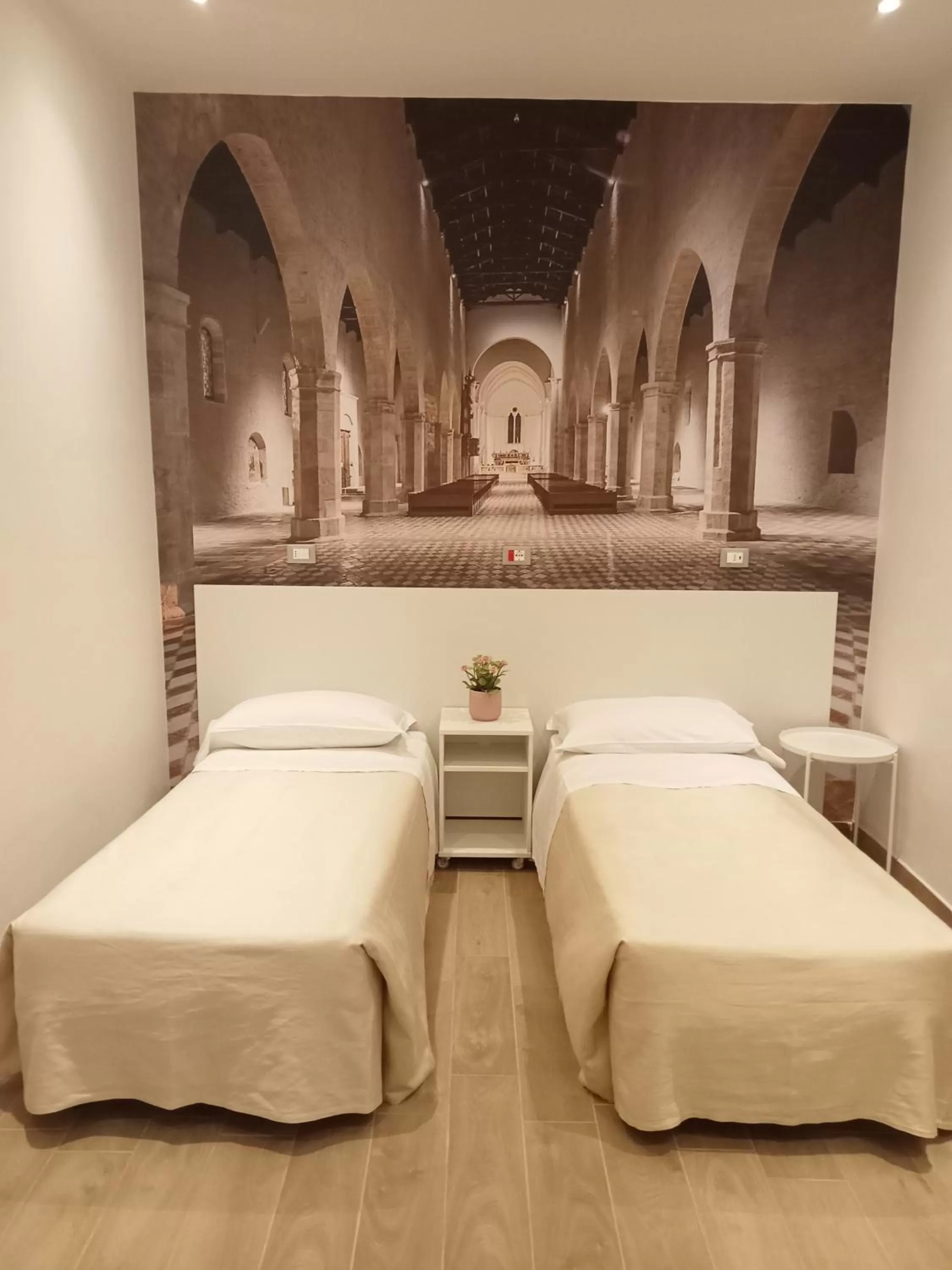 Bed in Hotel Porta Rivera