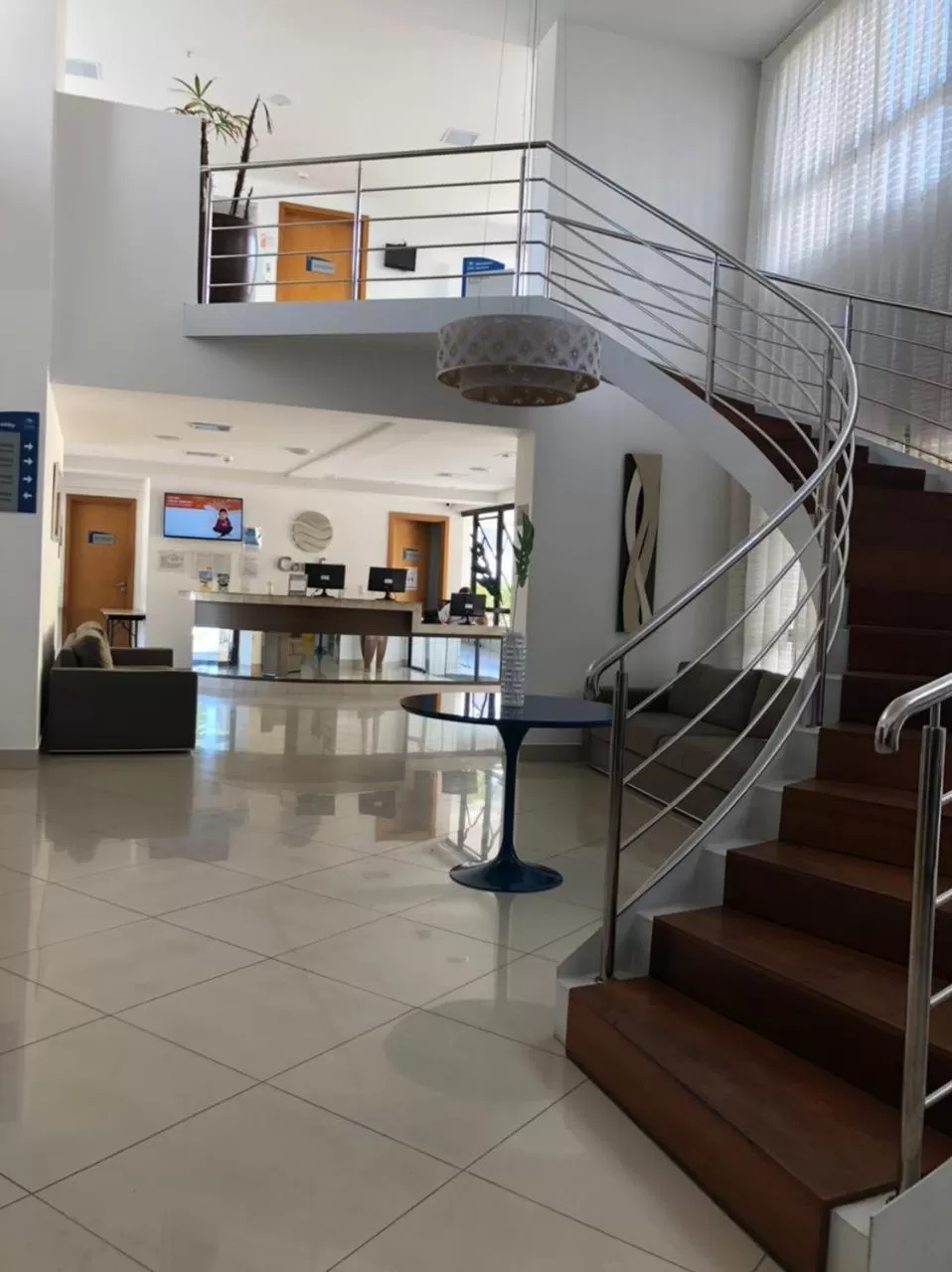 Lobby or reception, Lobby/Reception in Ponta Negra Flat Confort 18 Andar