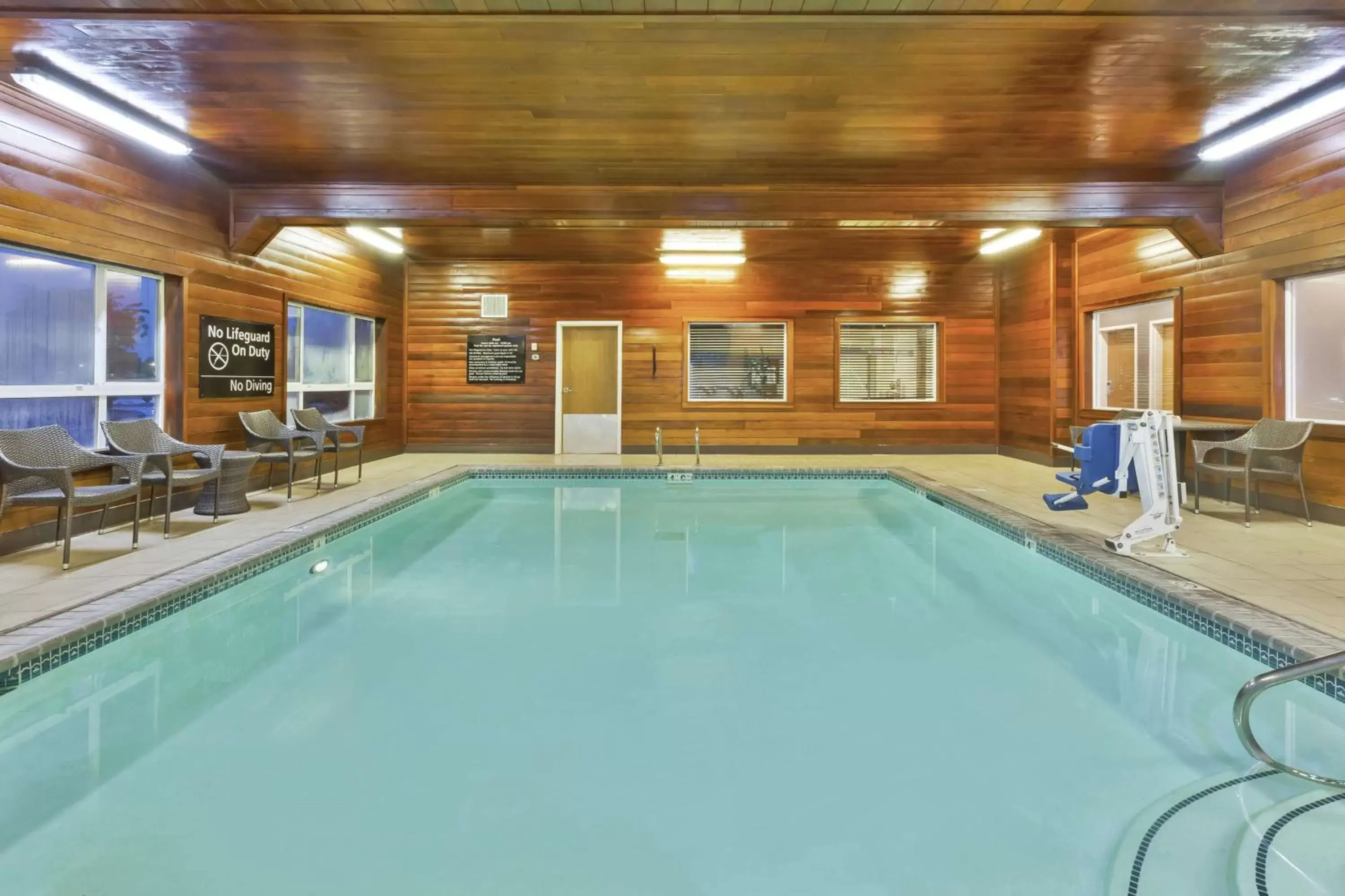 Pool view in Hampton Inn Idaho Falls Pool view in Hampton Inn Idaho Falls