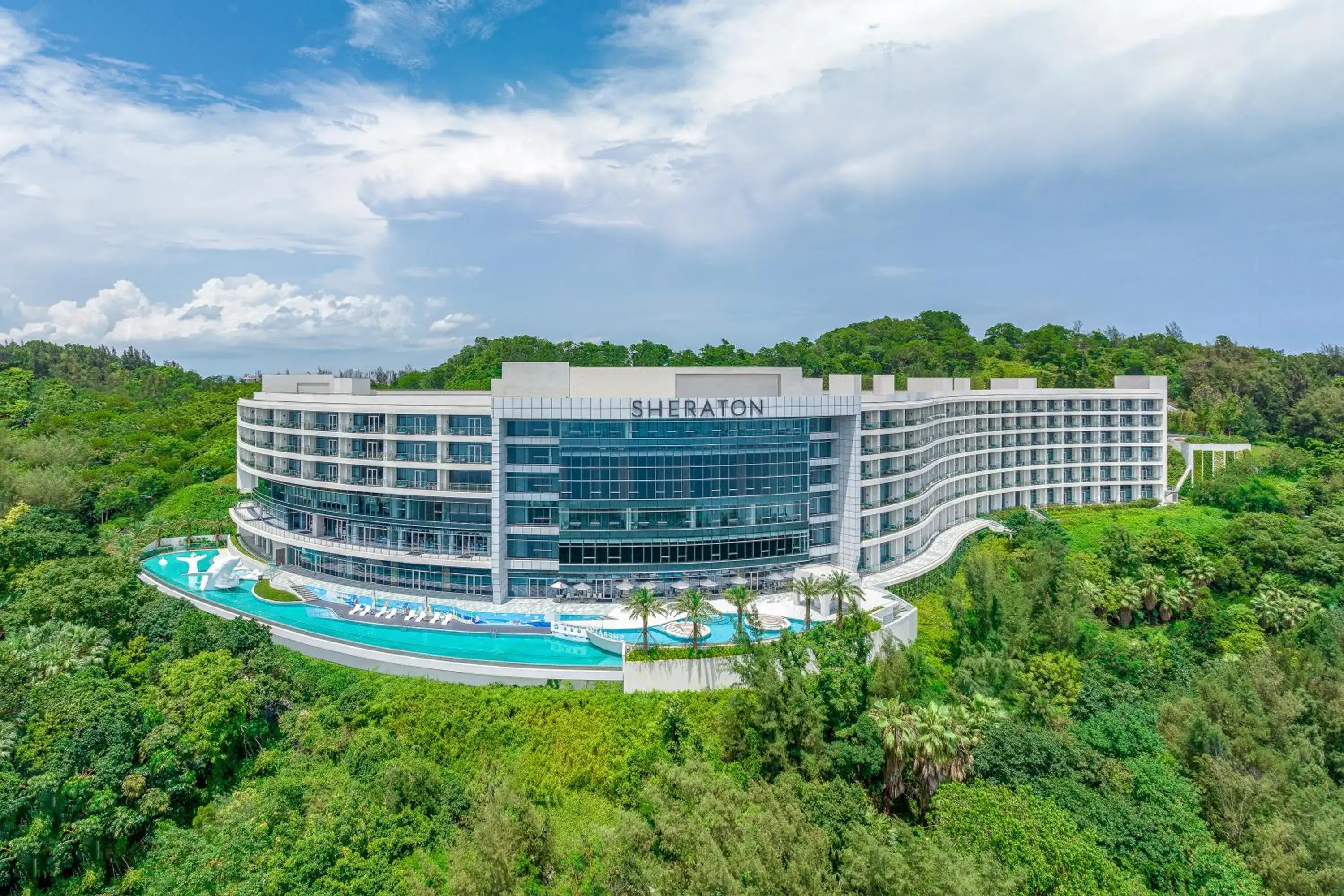Property building, Bird's-eye View in Sheraton Beihai Resort