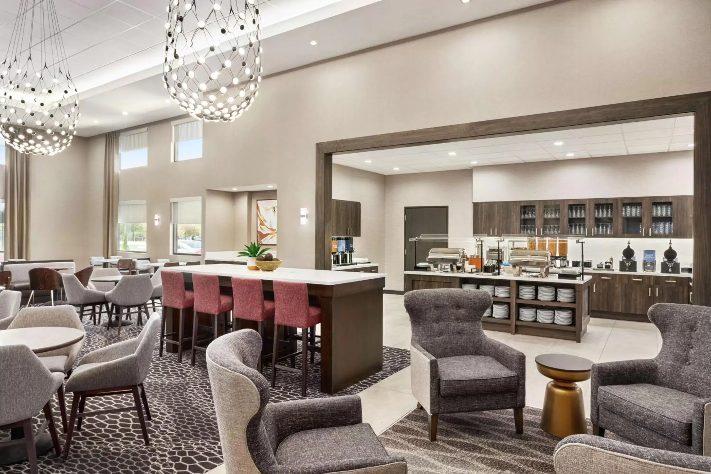 Breakfast, Restaurant/Places to Eat in Homewood Suites By Hilton Springfield Medical District