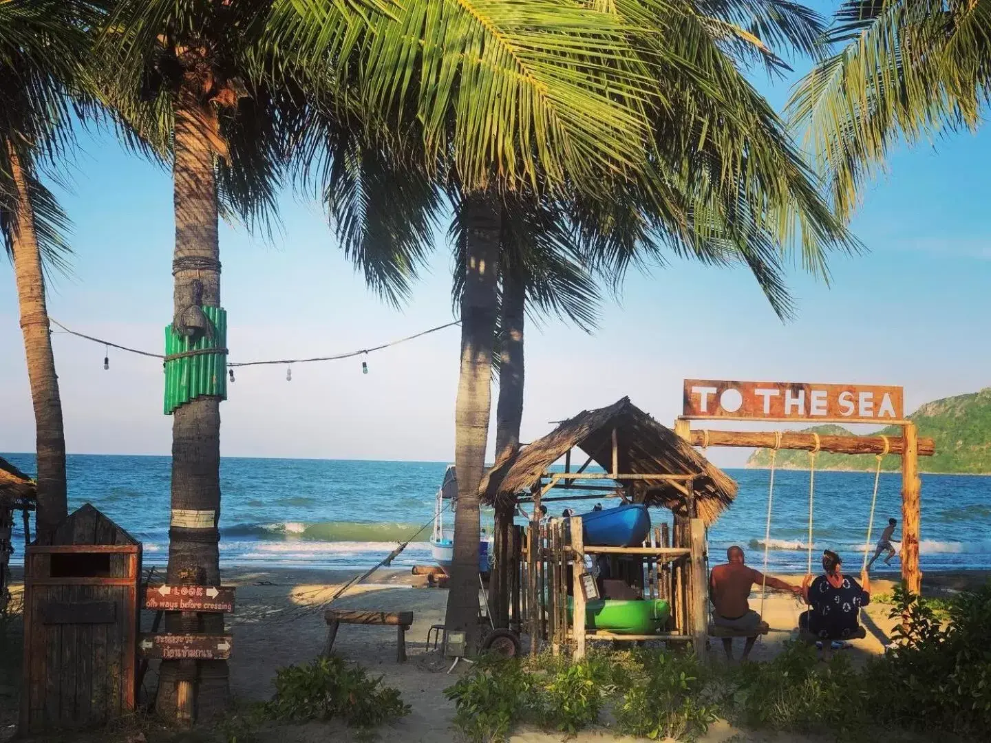 Beach in Dolphin Bay Beach Resort