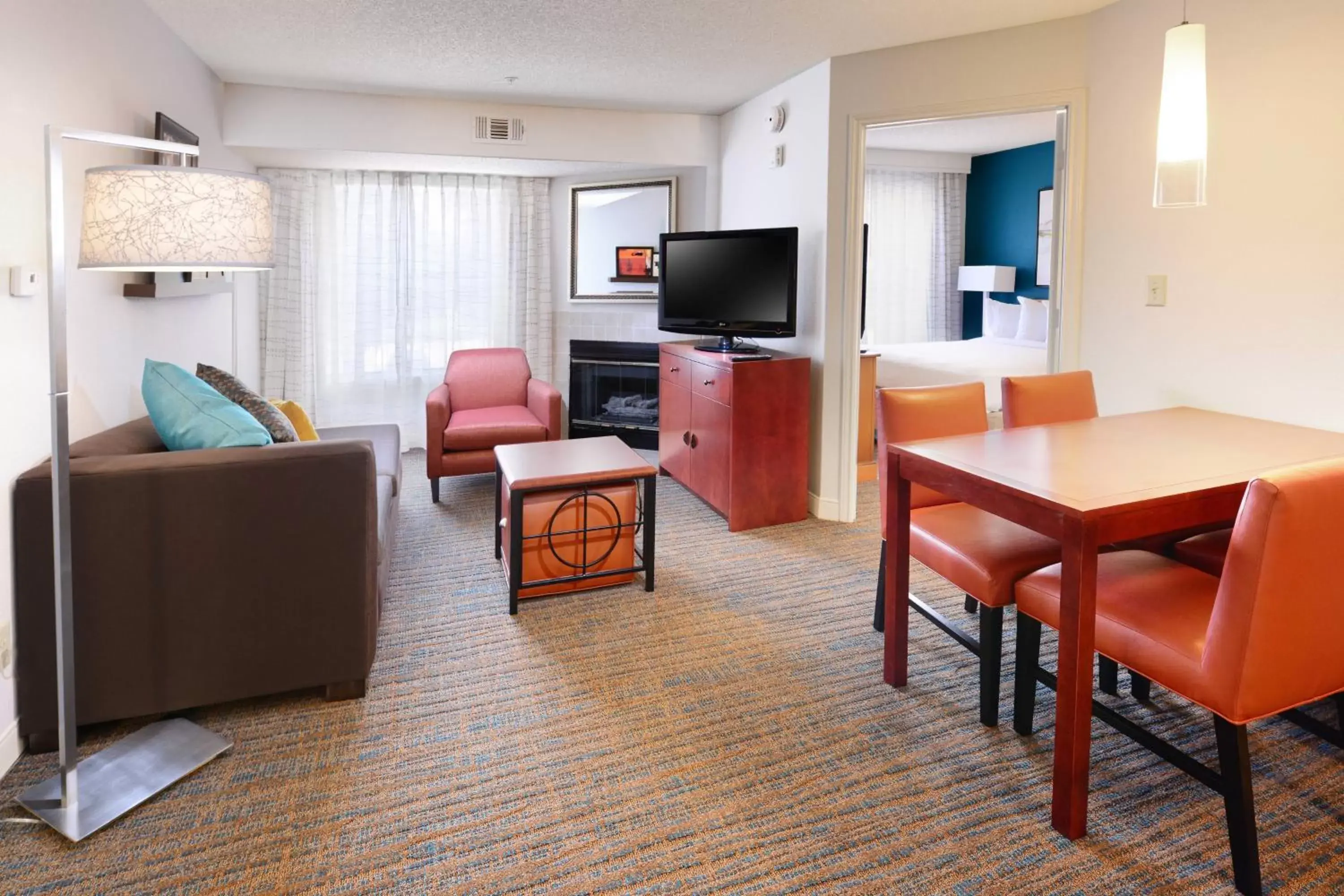 Living room, Seating Area in Residence Inn by Marriott Dallas Plano/Legacy