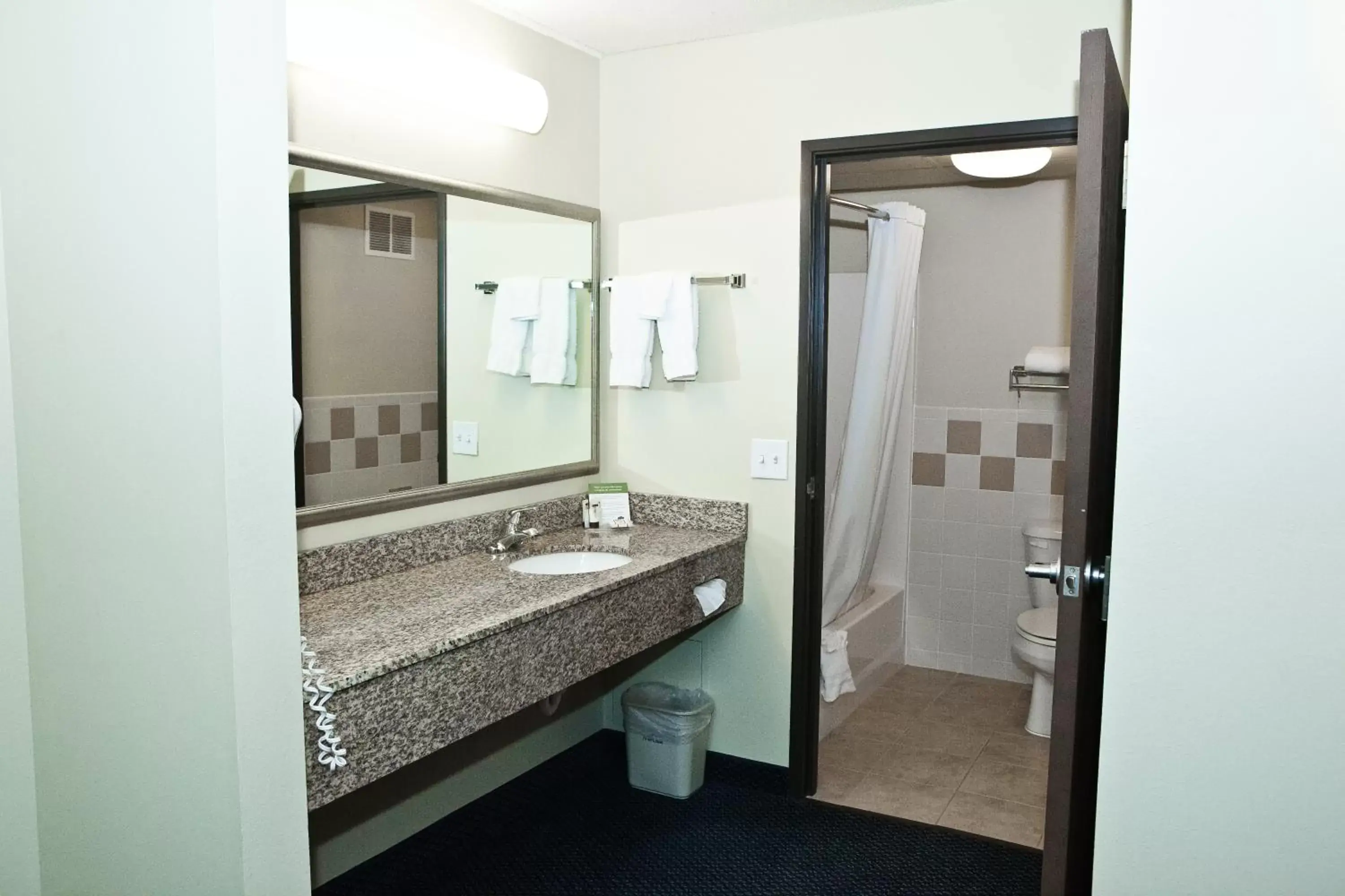 Bathroom in AmericInn by Wyndham Lincoln South