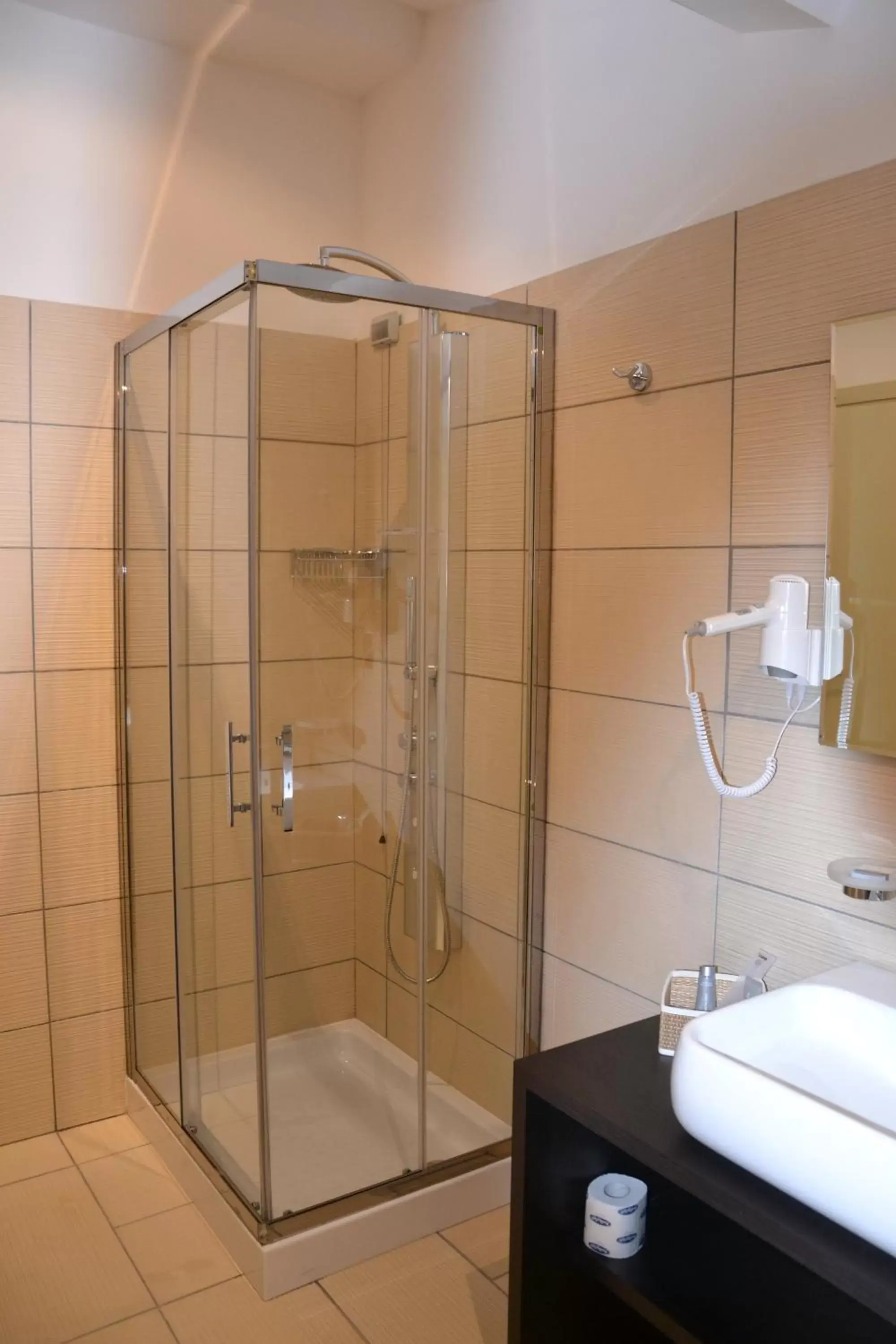 Shower, Bathroom in Art & Jazz Hotel