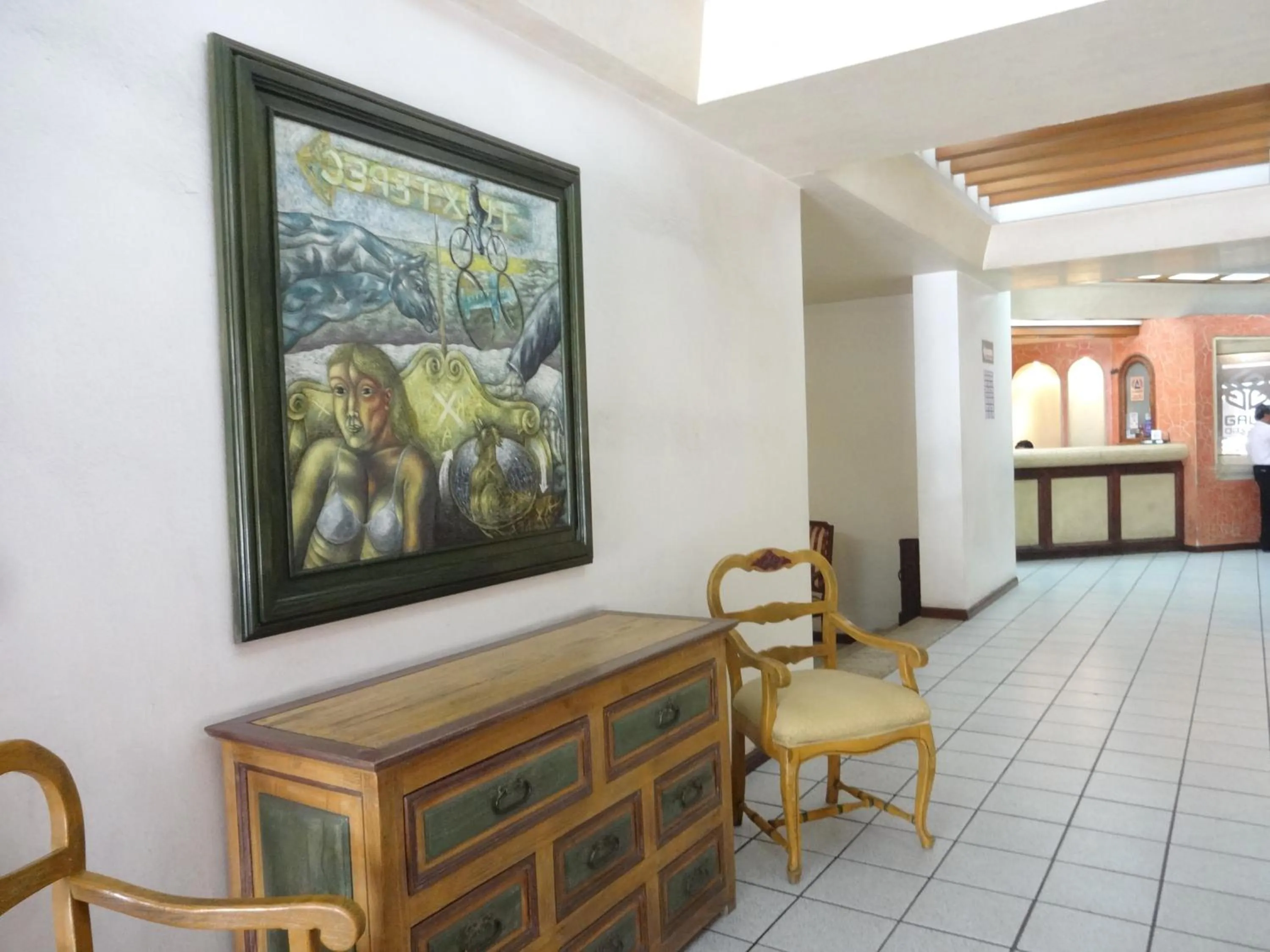 Decorative detail in Hotel Gala Oaxaca