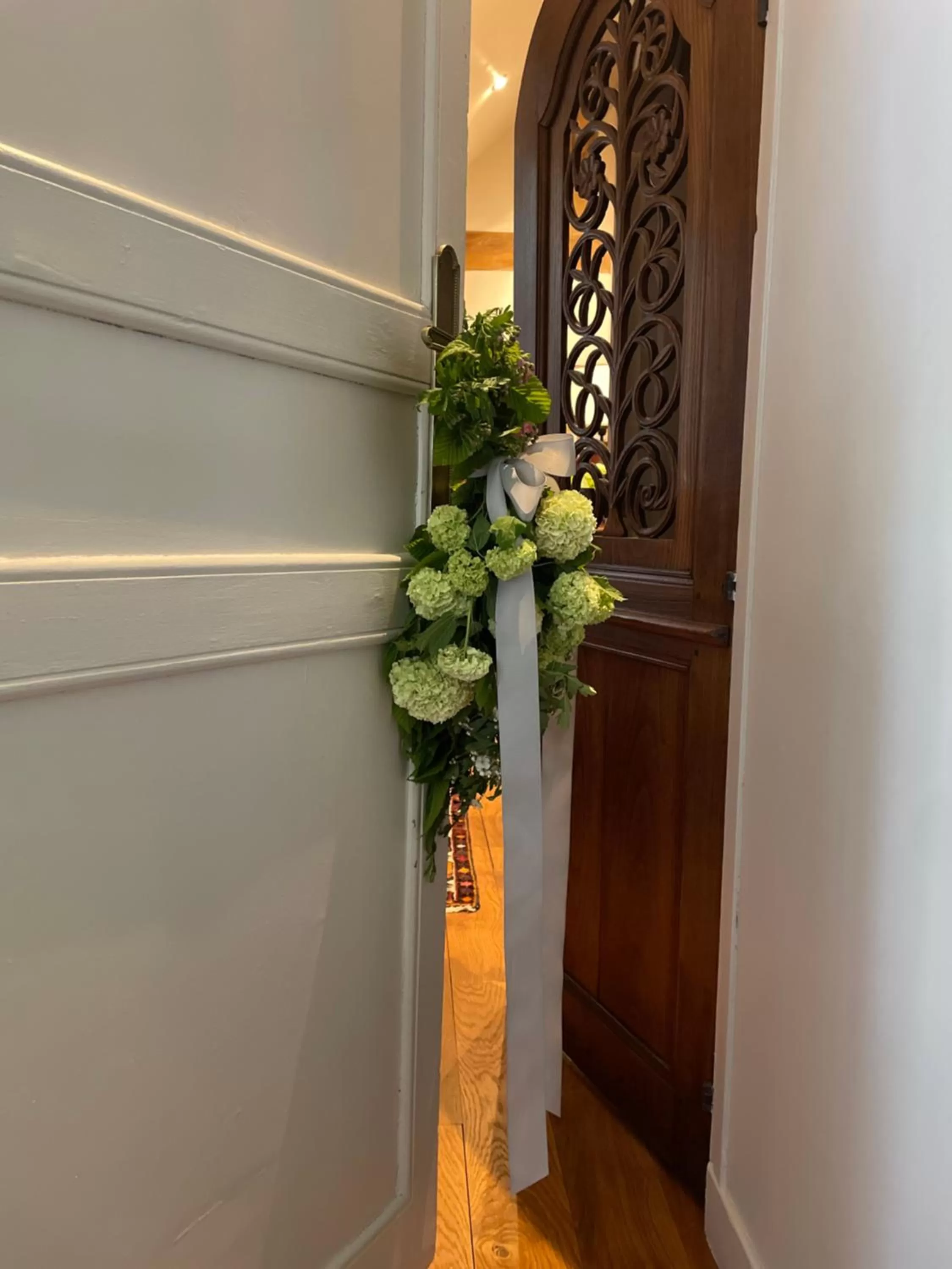 Decorative detail in Le Manoir de la Bigotière