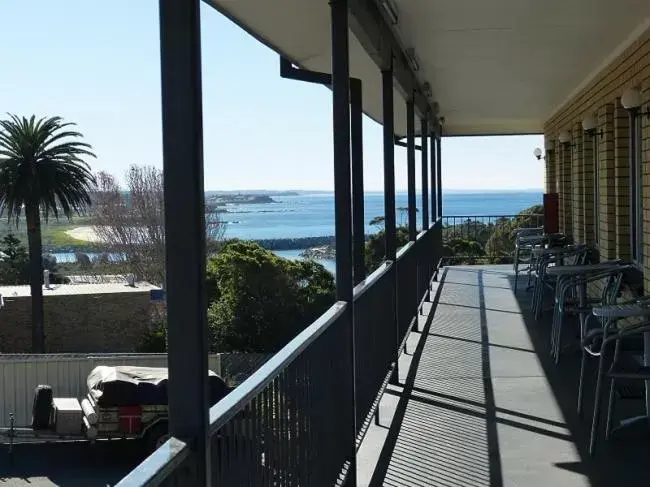 Balcony/Terrace in Coastal Comfort Motel