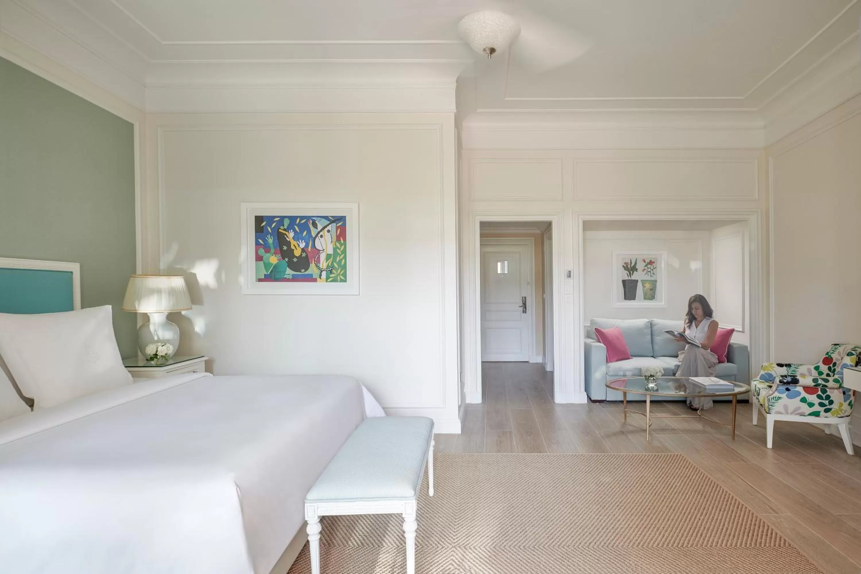 Bedroom, Bed in Four Seasons Hotel Alexandria At San Stefano