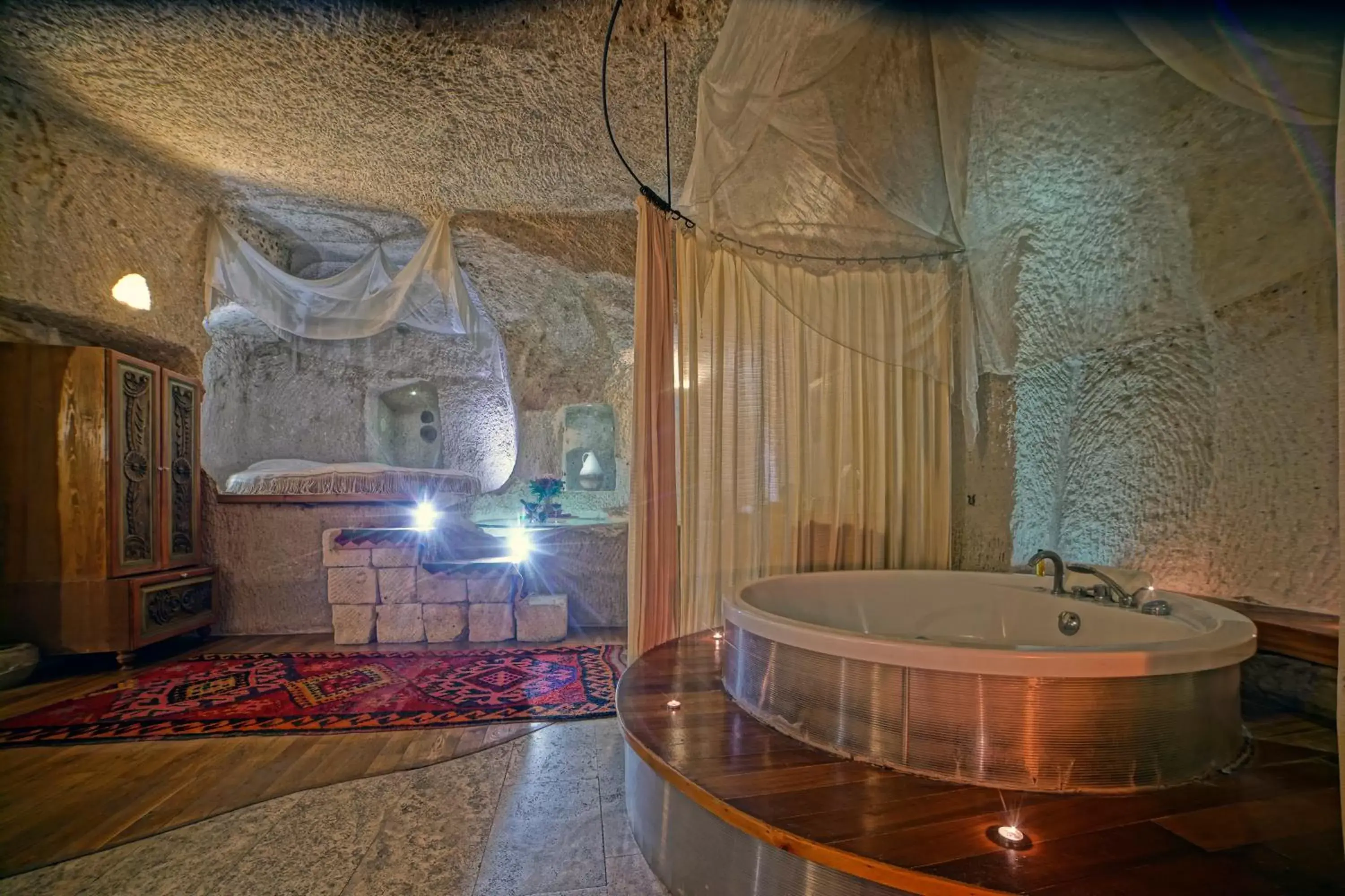 Bathroom in Anatolian Houses Cave Hotel & SPA